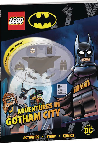 Batman Adventures in Gotham City - Official LEGO® book with Mini-Fig
