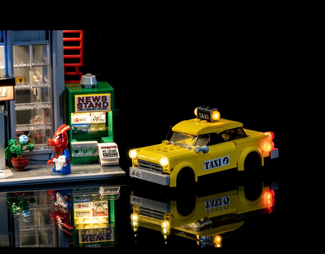 The Daily Bugle 76178 Custom Lighting Kit for LEGO® Set - Image 6