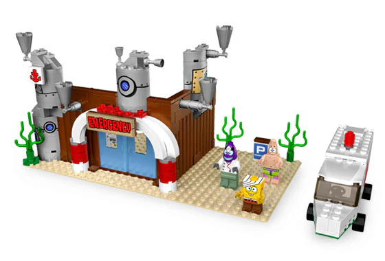 The Emergency Room, 3832 - LEGO® Spongebob Squarepants Set - Image 2
