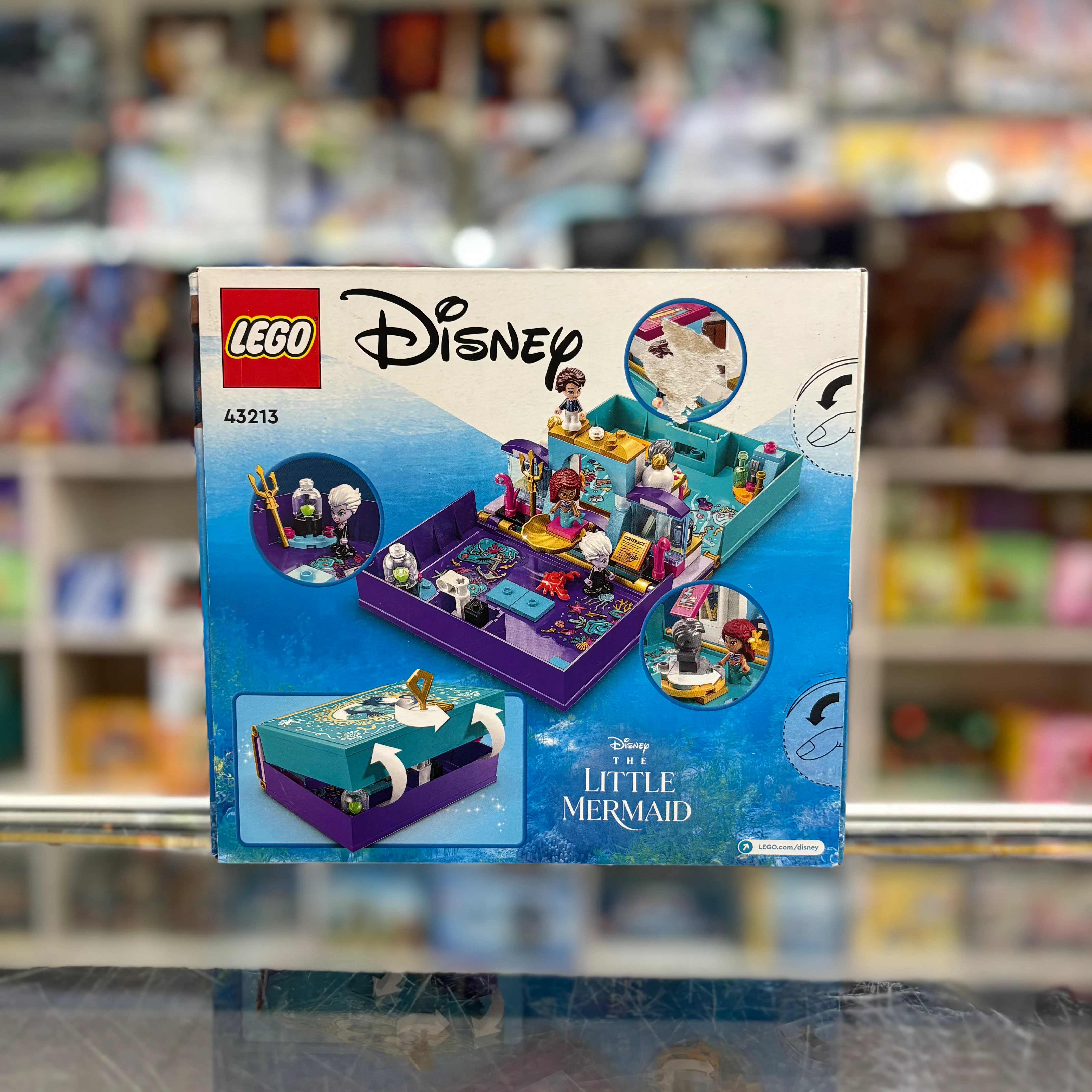 The Little Mermaid Story Book, 43213 - LEGO® Disney Set - Image 2