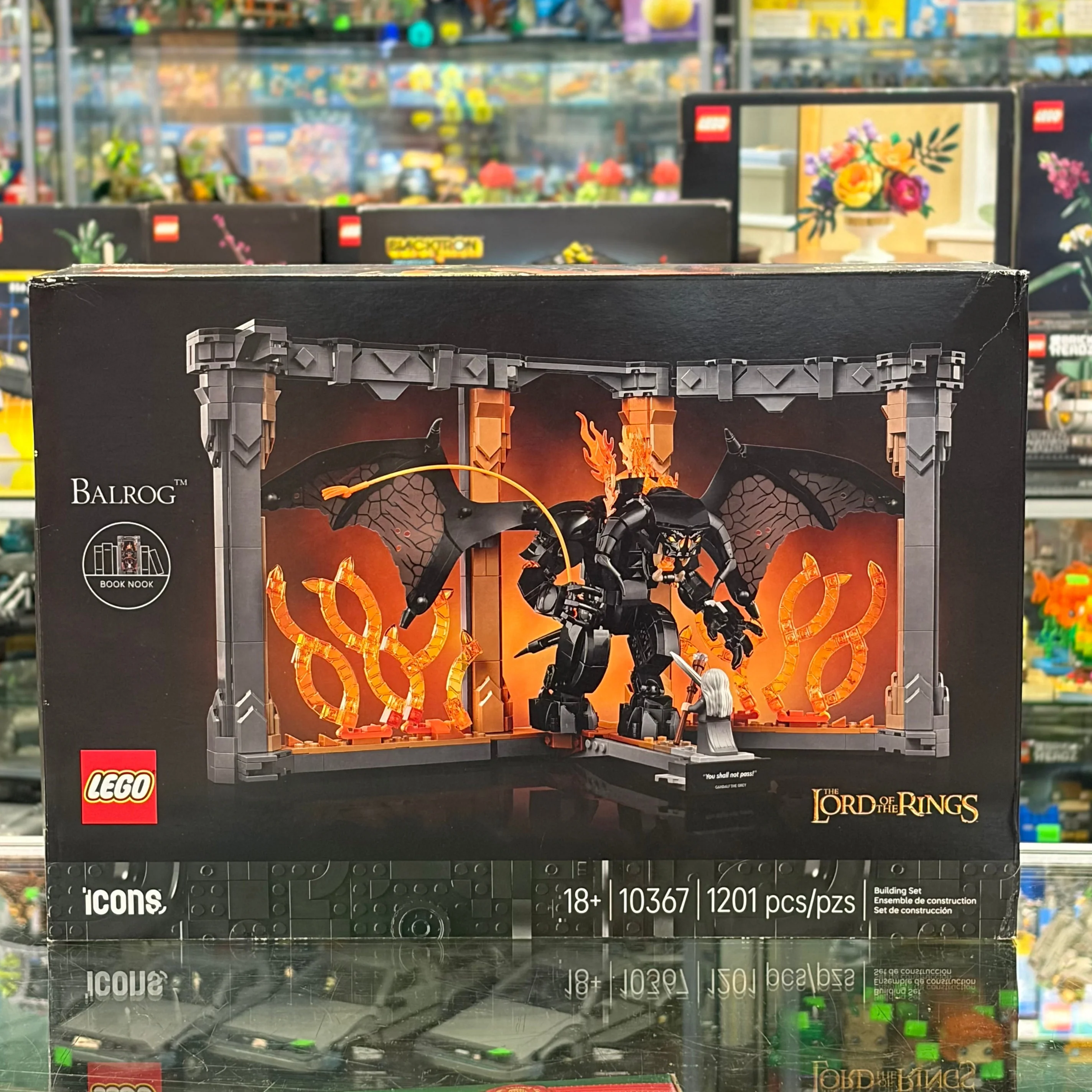 The Lord of the Rings: Balrog™ Book Nook, 10367