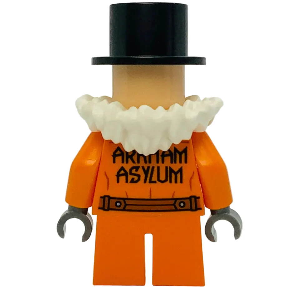 The Penguin - Prison Jumpsuit, Side Pockets, Light Nougat Head, sh1090 - LEGO® DC Minifigure - Image 3
