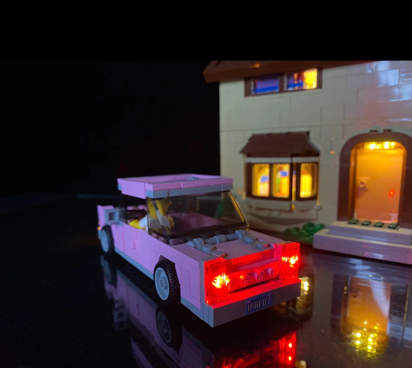 The Simpsons House 71006 Custom Lighting Kit for LEGO® Set - Image 9