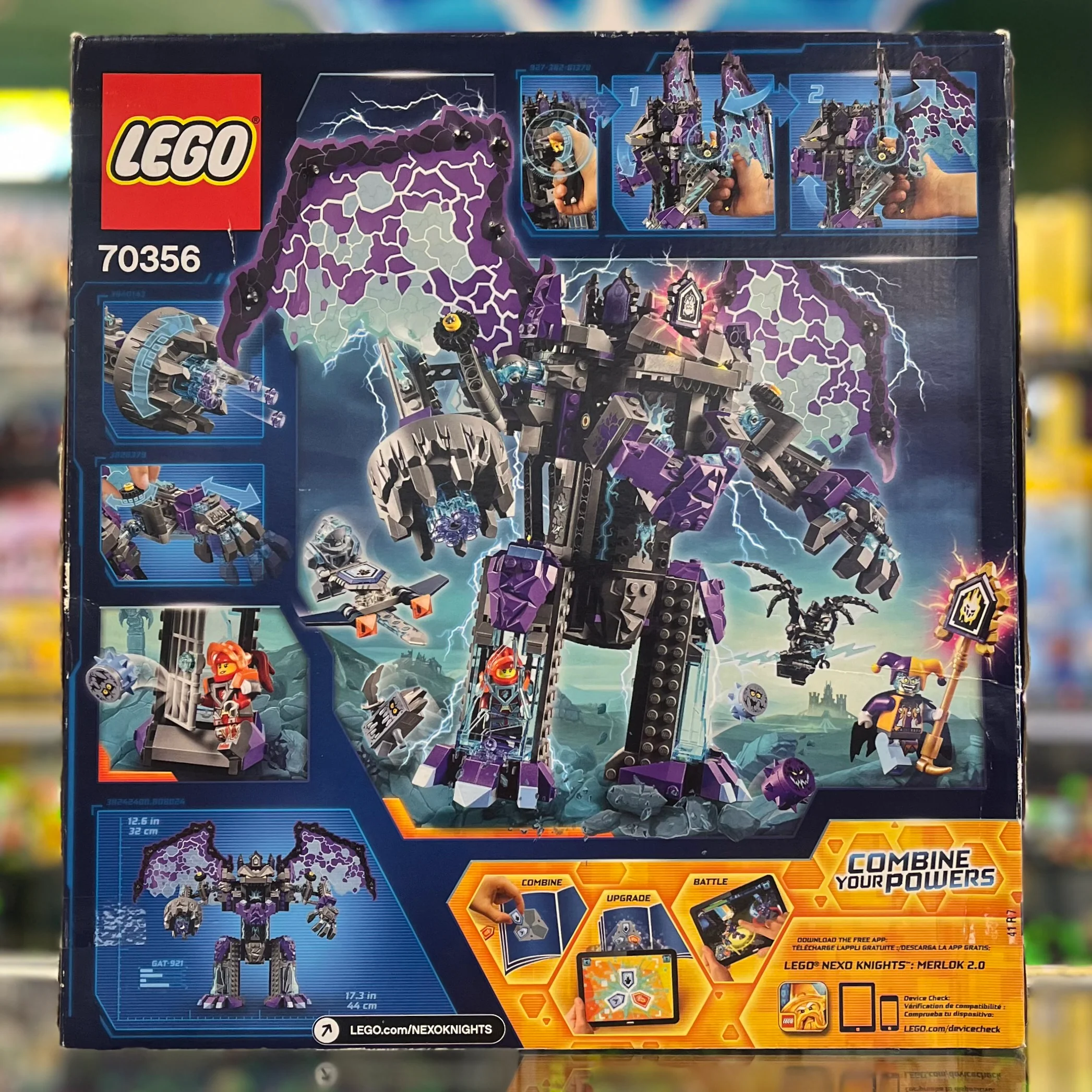 The Stone Colossus of Ultimate Destruction, 70356 - LEGO® Nexo Knights Set - Image 2