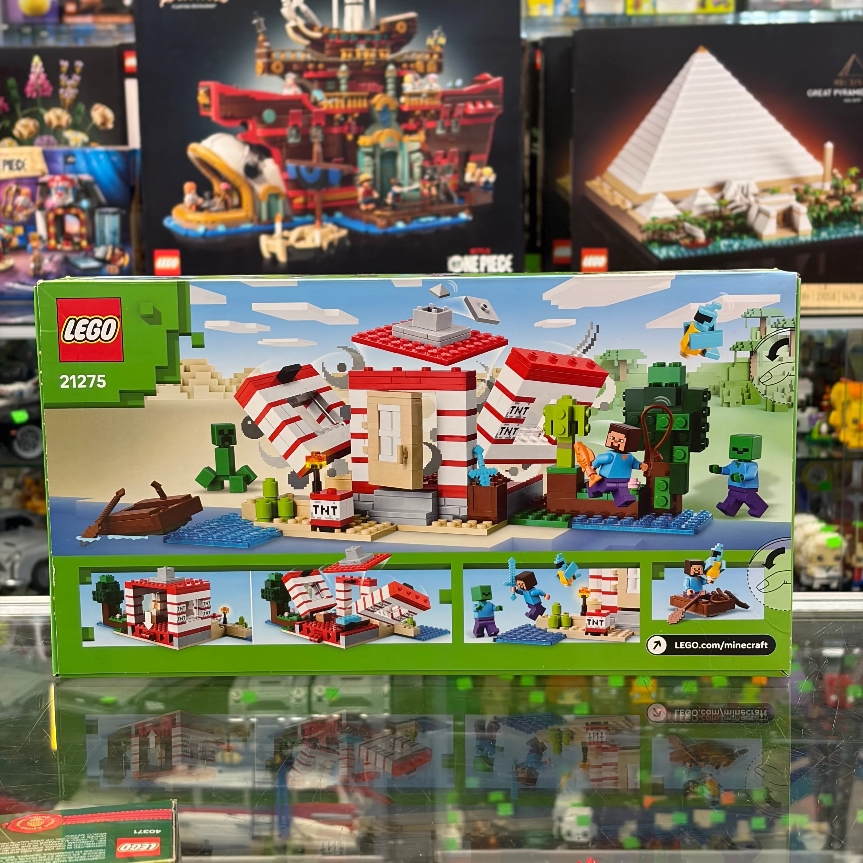 The TNT Jungle House, 21275 - LEGO® Minecraft Set - Image 2