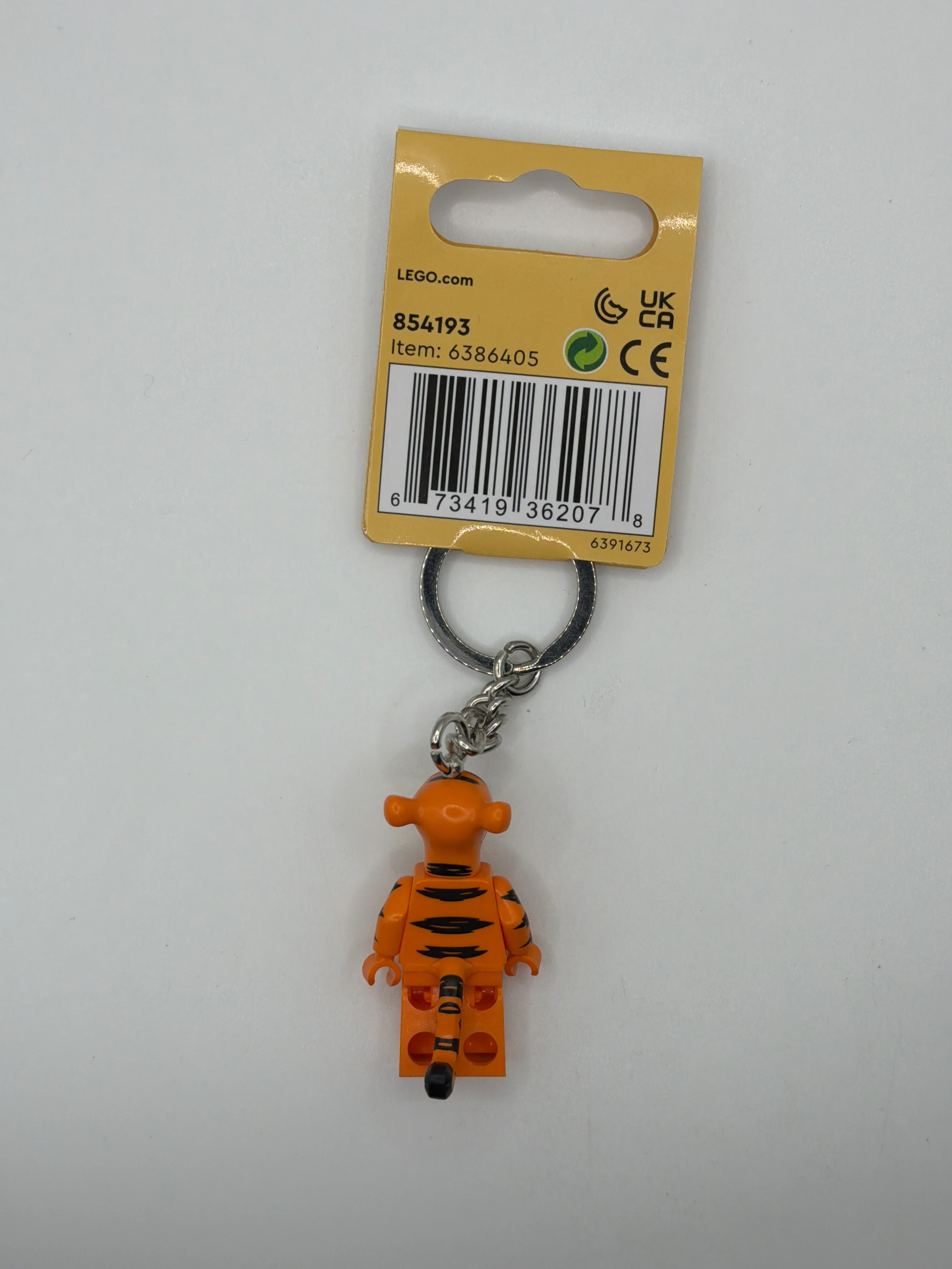 Tigger Minifigure Key Chain 854193 LEGO® Winnie The Poo - Image 2