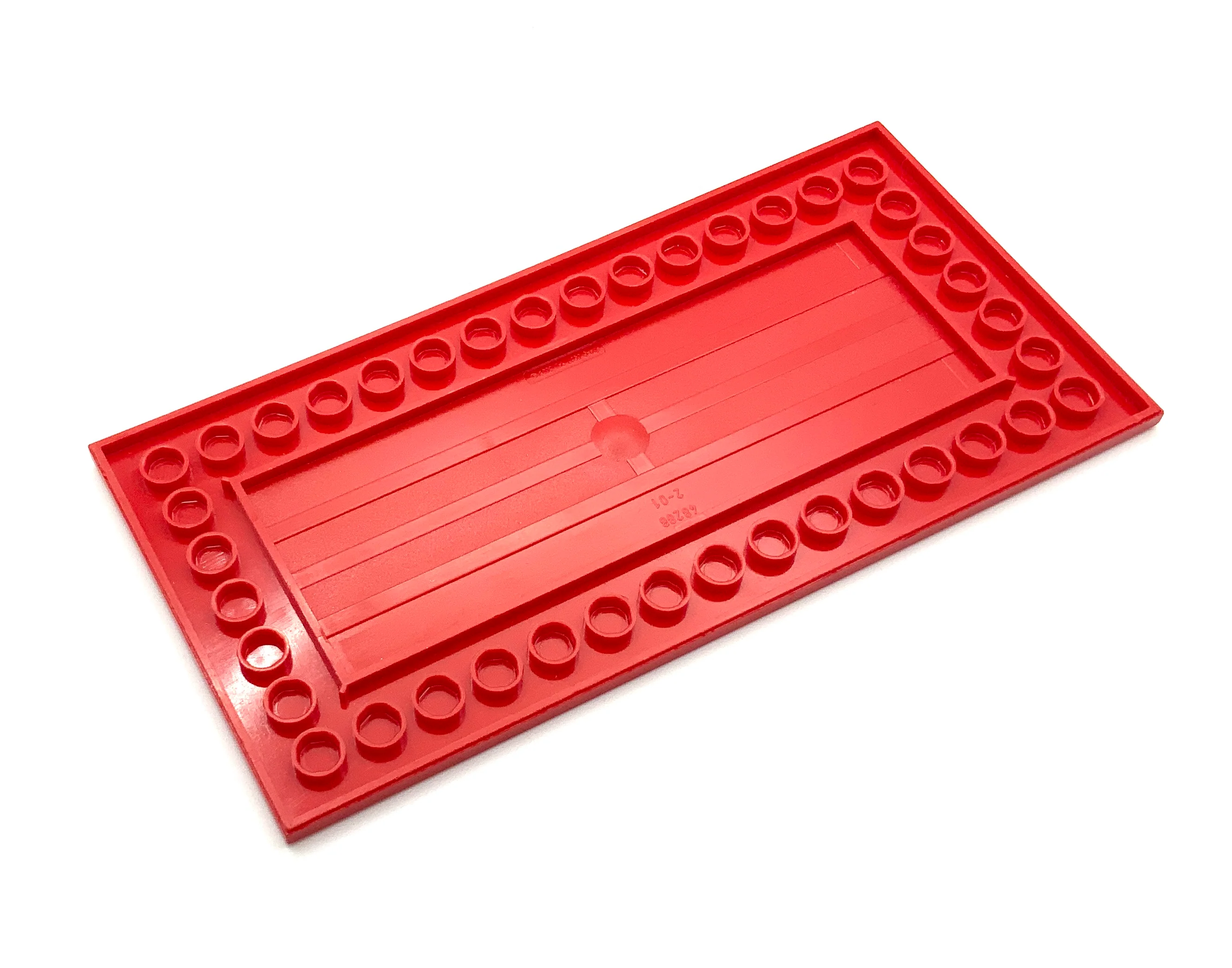 Tile 8x16 with Bottom Tubes on Edges, Part# 48288 - Image 2