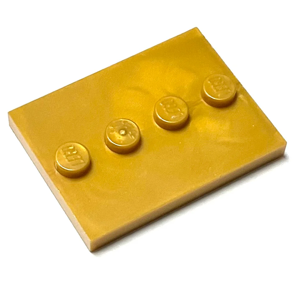 Tile Modified, 3x4 with 4 Studs in Center (Minifigure Stand), Part# 88646 - Image 3