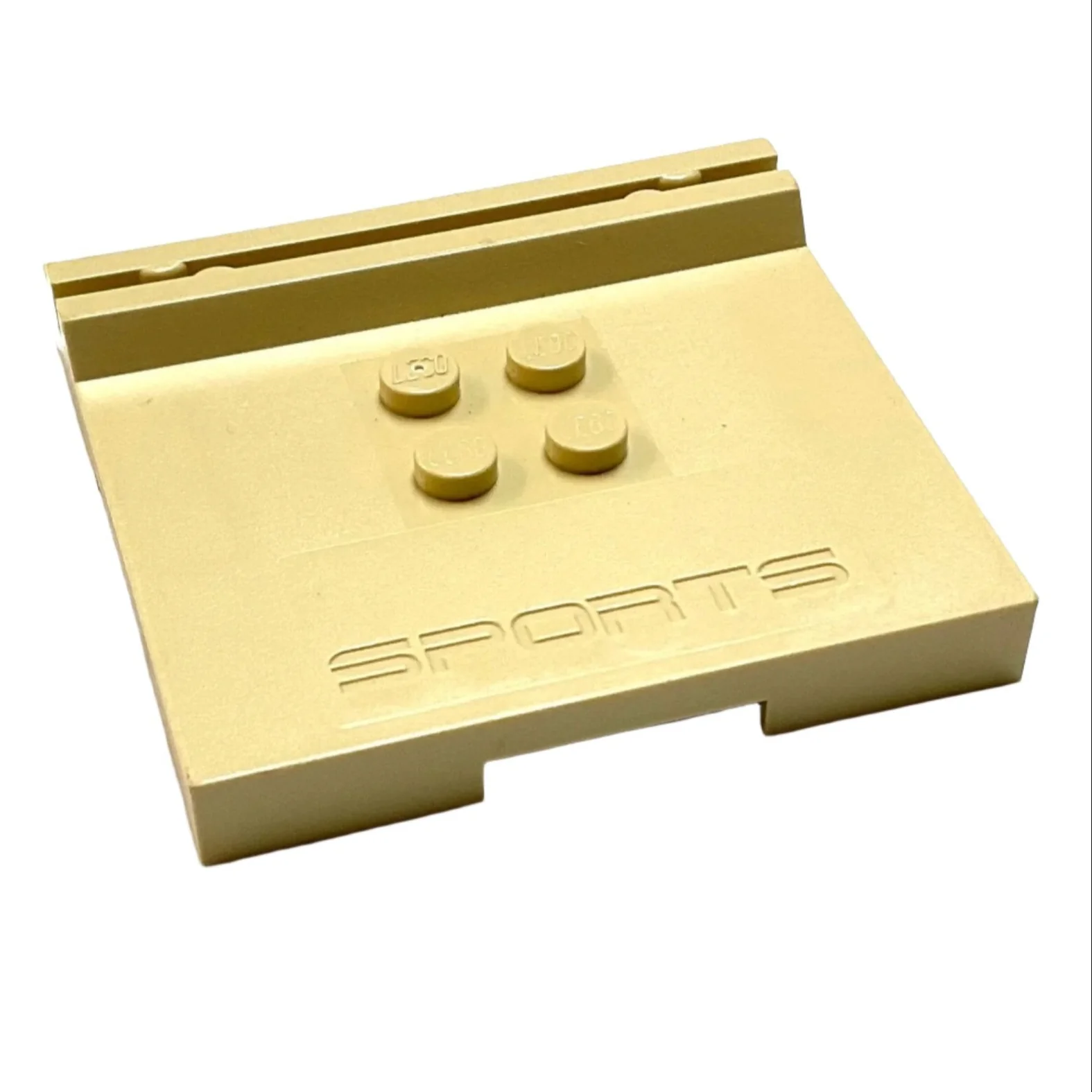 Tile Modified 6x6x2/3 with 4 Studs and Debossed Sports Logo, Part# 45522