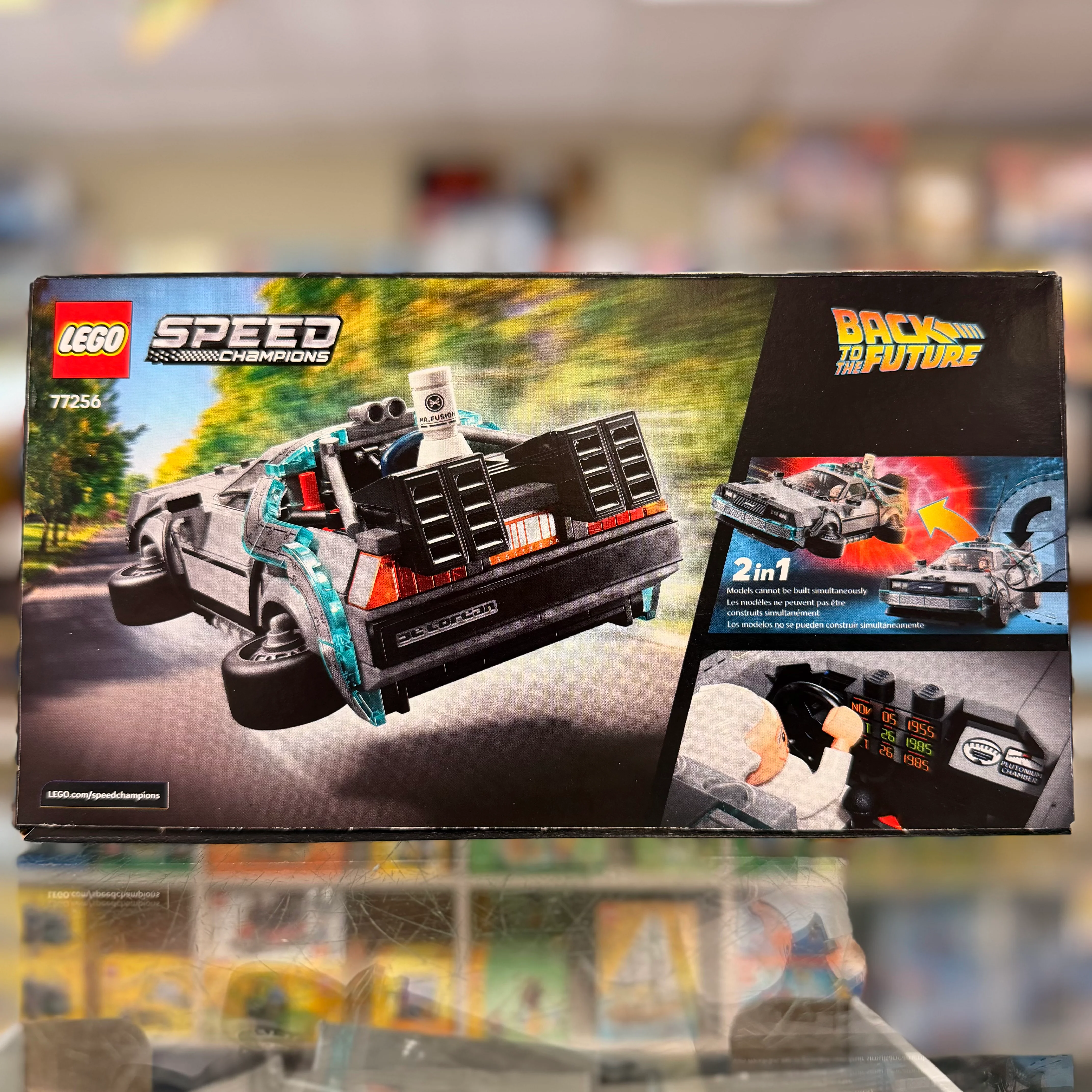 Time Machine from Back to the Future, 77256 - LEGO® Speed Champions Set - Image 2