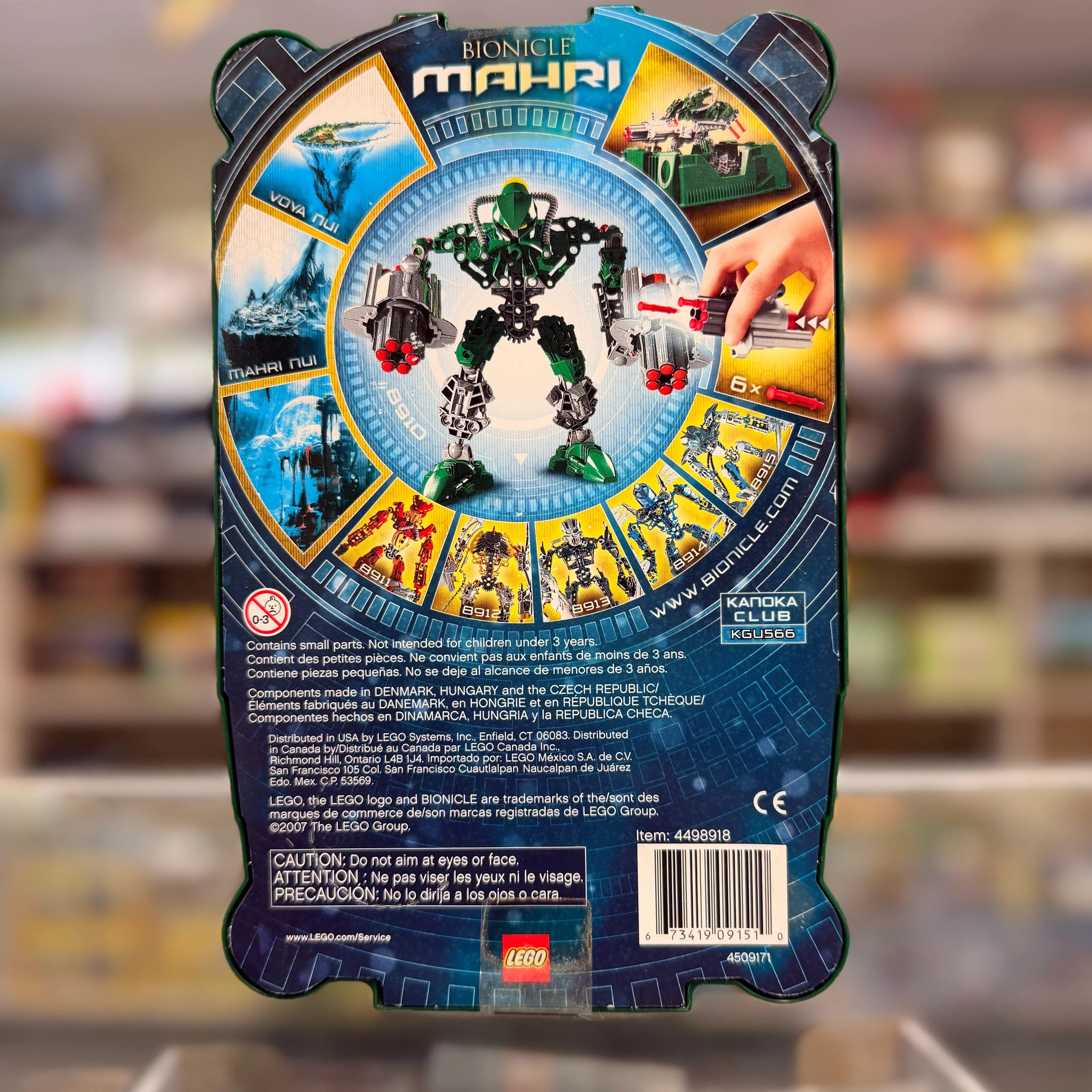 Toa Kongu, 8910 - LEGO® Bionicle Set - Image 2
