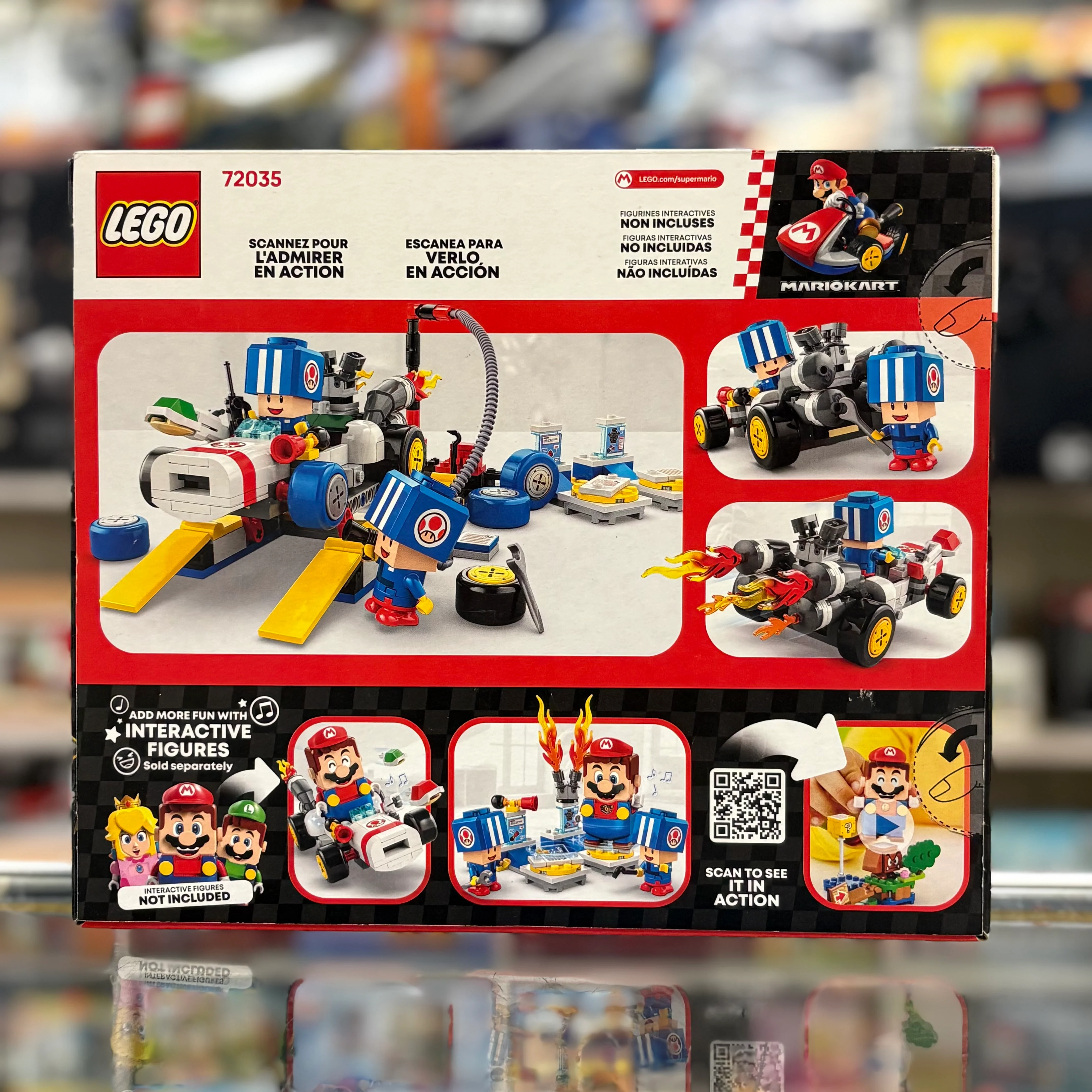 Toad's Garage, 72035 - LEGO® Super Mario Set - Image 2