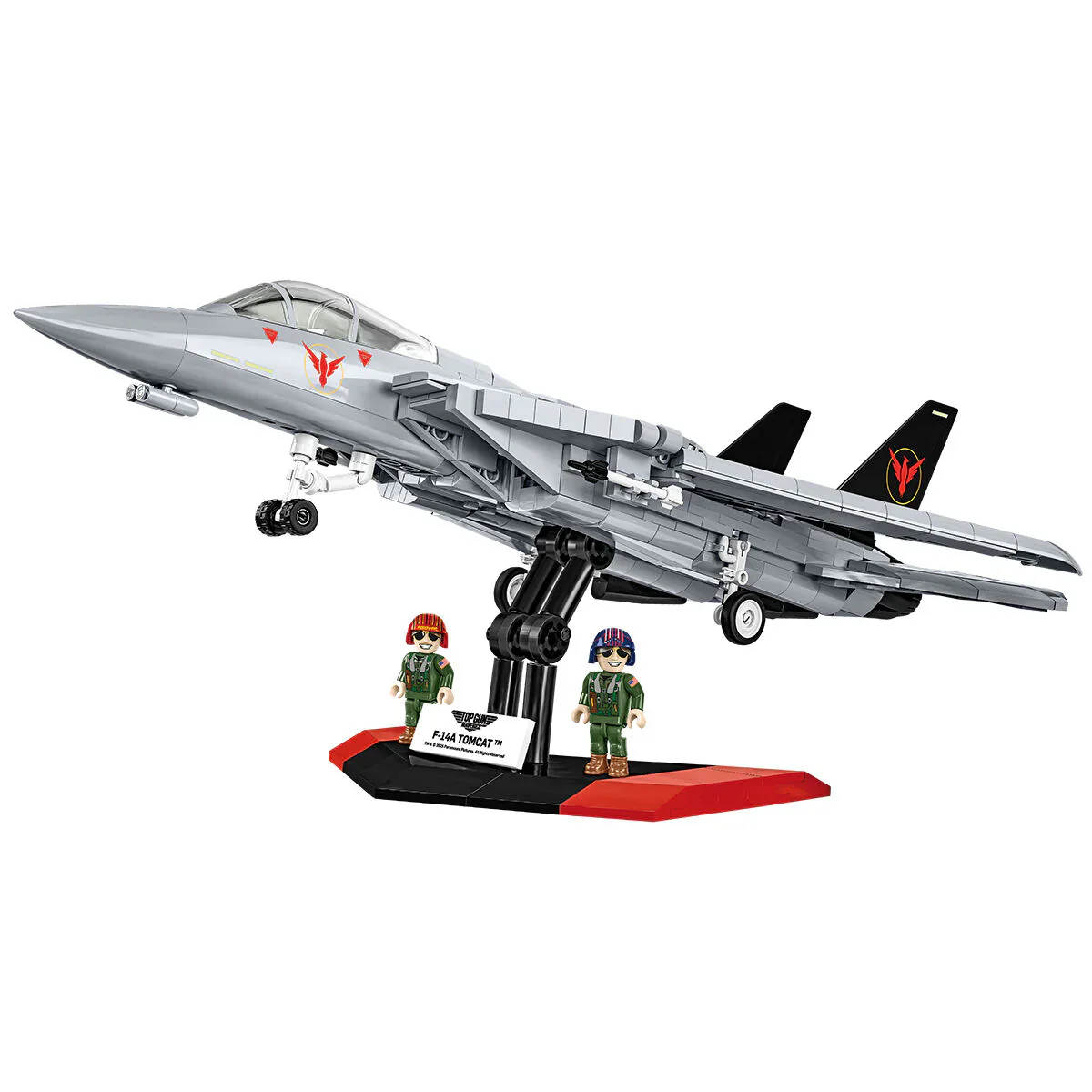 TOP GUN Grumman F-14 Tomcat Fighter: COBI Set #5920 - Image 4