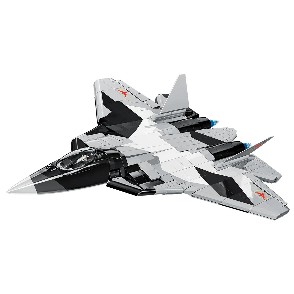 TOP GUN Su-57 FELON Fighter: COBI Set #5921 - Image 3