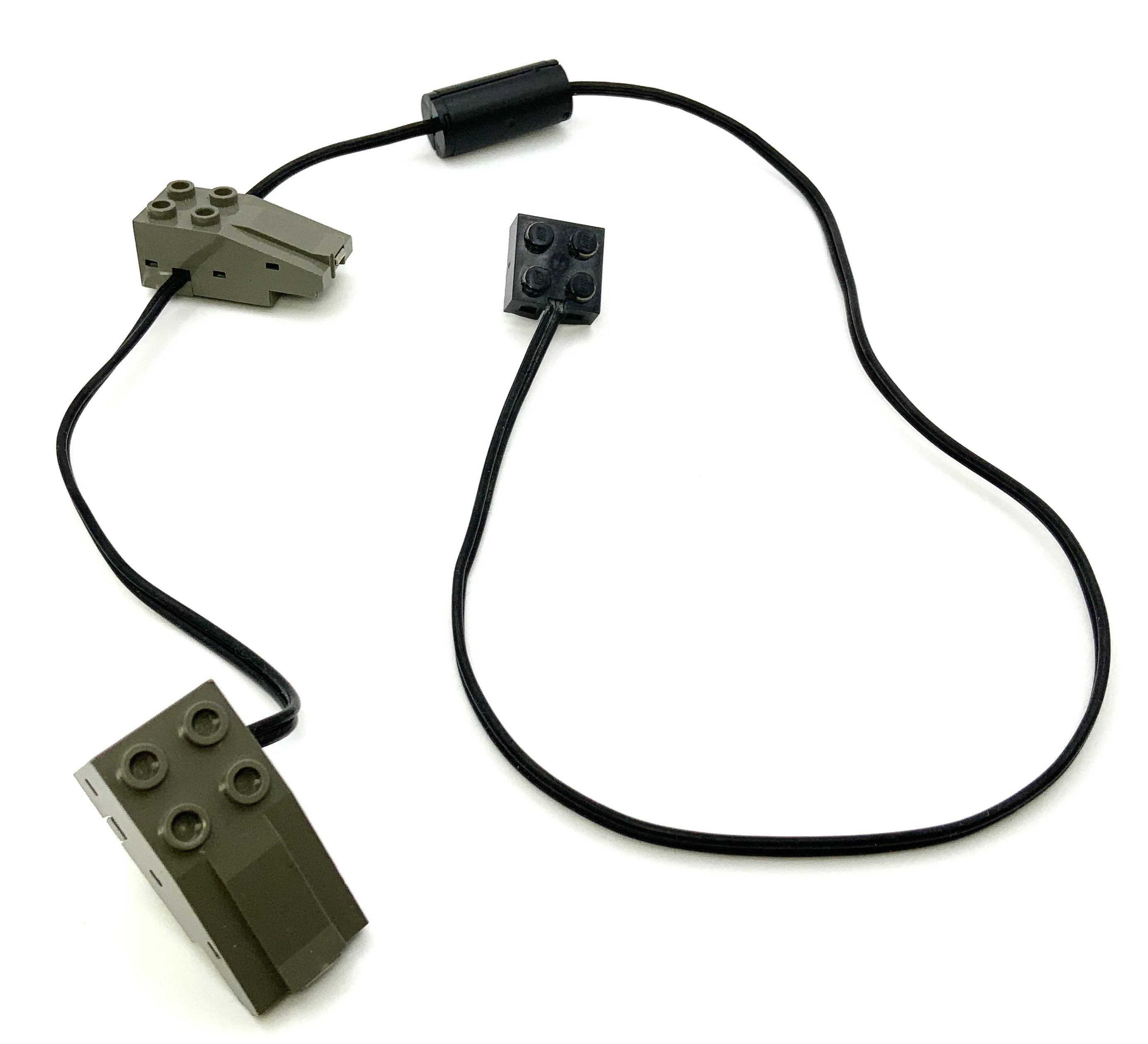 Train Electric Track Contacts with Wire and 2x2x2/3 Brick (Refurbished), Part# 5306c01