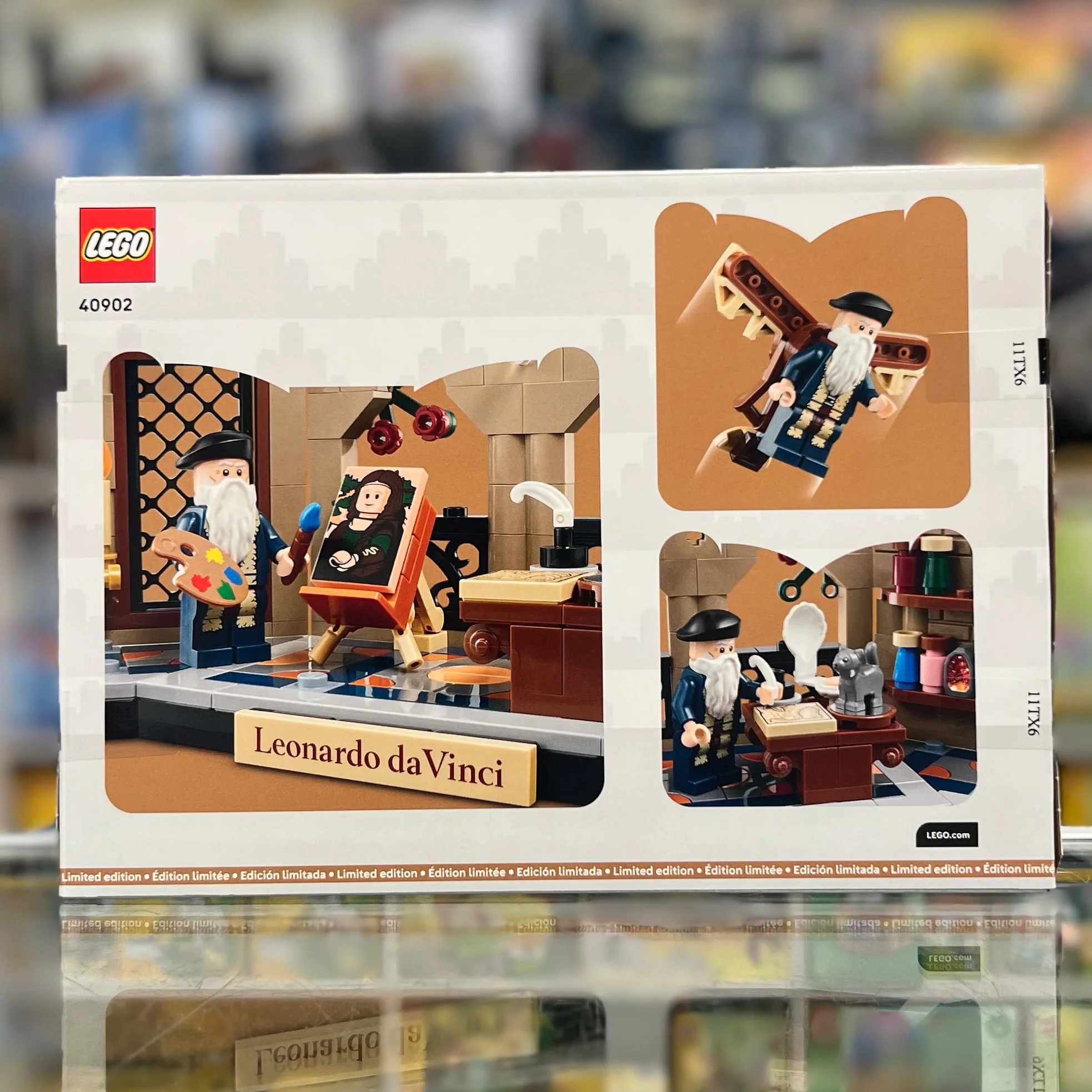 Tribute to Leonardo da Vinci, 40902 - LEGO® Promotional set - Image 2