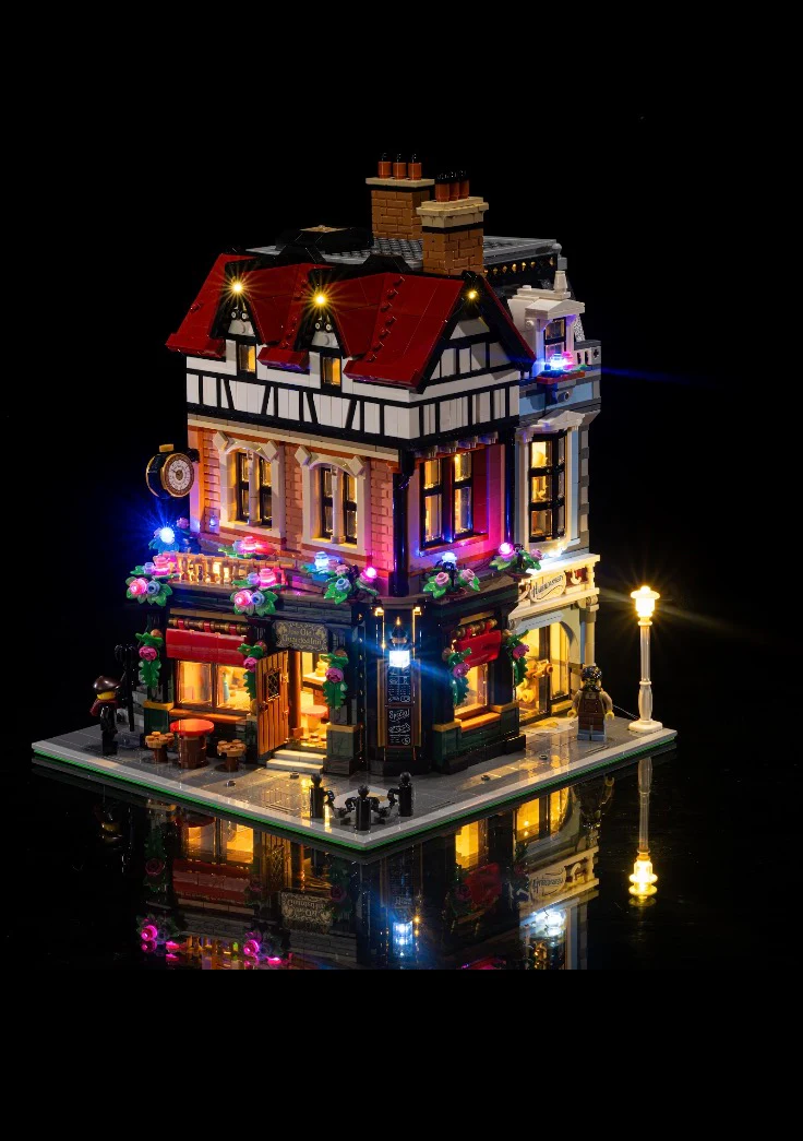 Tudor Corner 10350 Custom Lighting Kit for LEGO® Set