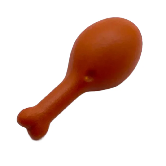 Turkey Drumstick, 23mm with Round Opening on Back, Part# 88432