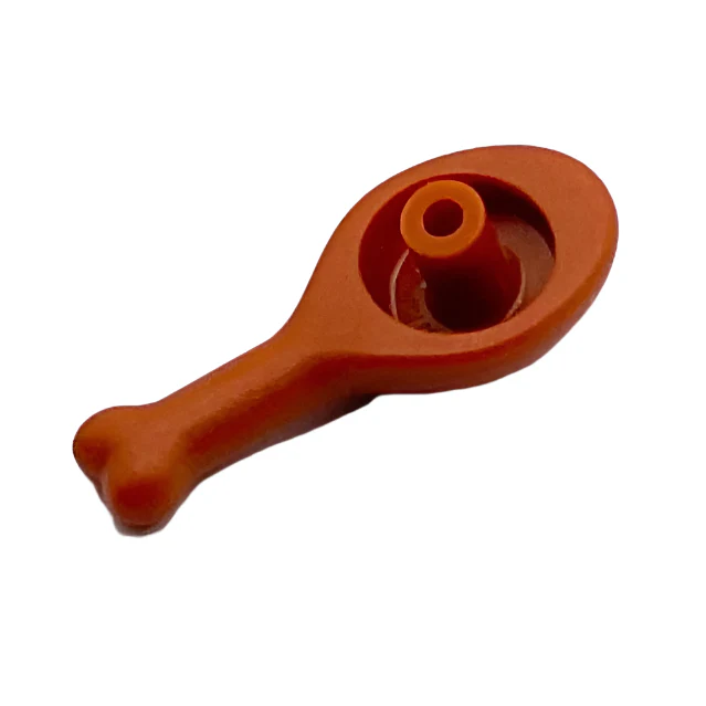 Turkey Drumstick, 23mm with Round Opening on Back, Part# 88432 - Image 2