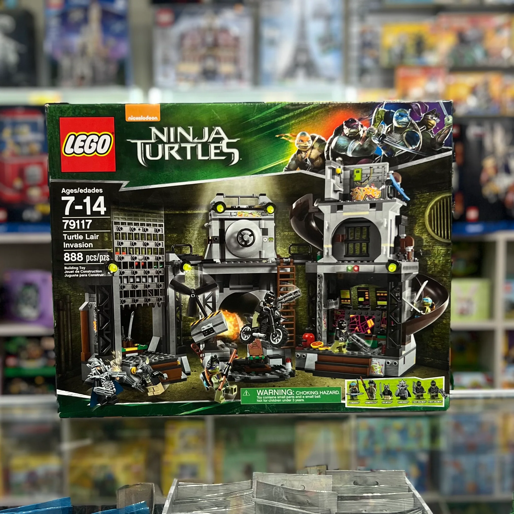 Turtle Lair Invasion, 79117 - LEGO®  Teenage Mutant Ninja Turtles Set