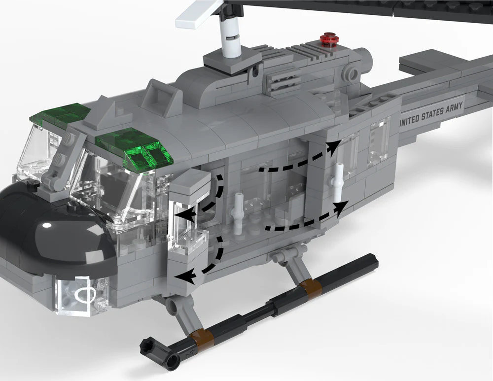 UH-1D "Huey" - Multipurpose Utility Helicopter, 1029 - Image 7