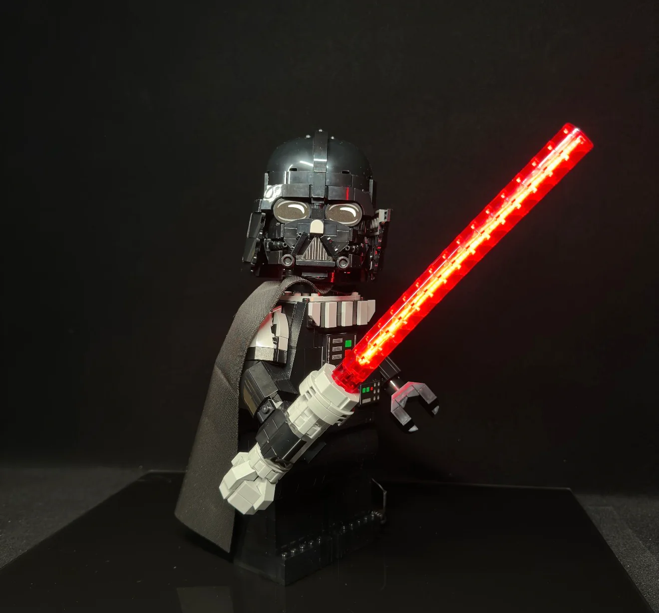 Up-Scaled Darth Vader 75461 Custom Lighting Kit for LEGO® Set - Image 4