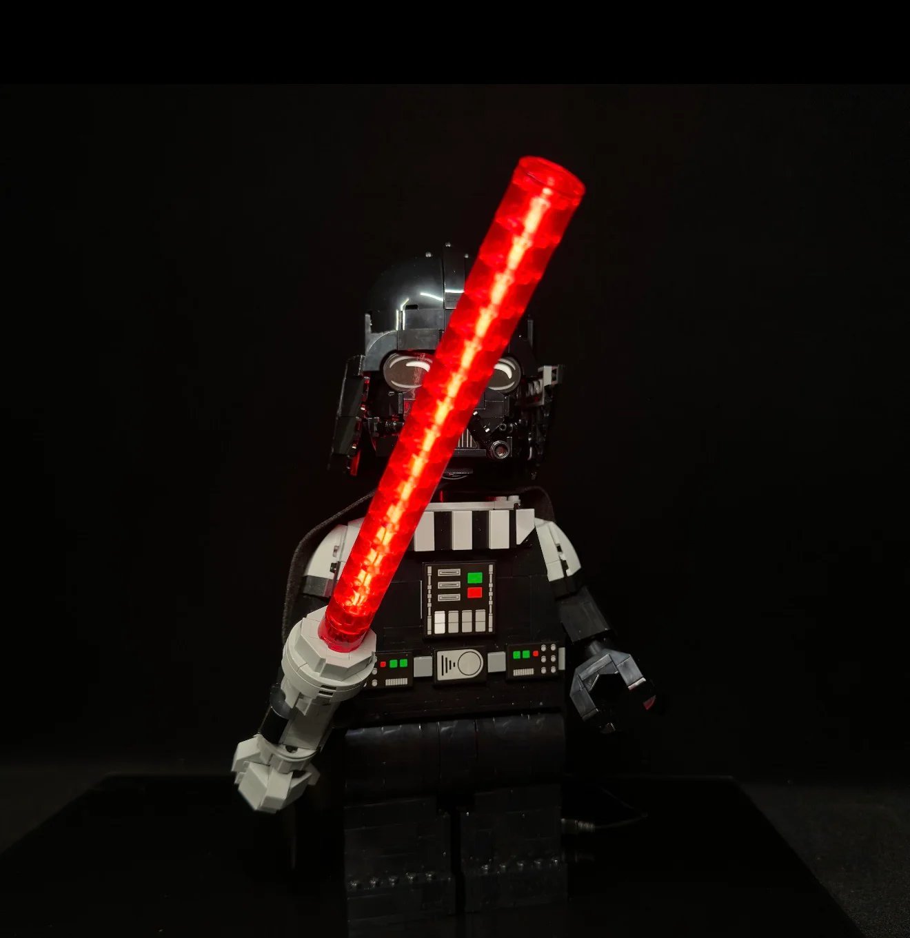 Up-Scaled Darth Vader 75461 Custom Lighting Kit for LEGO® Set - Image 5