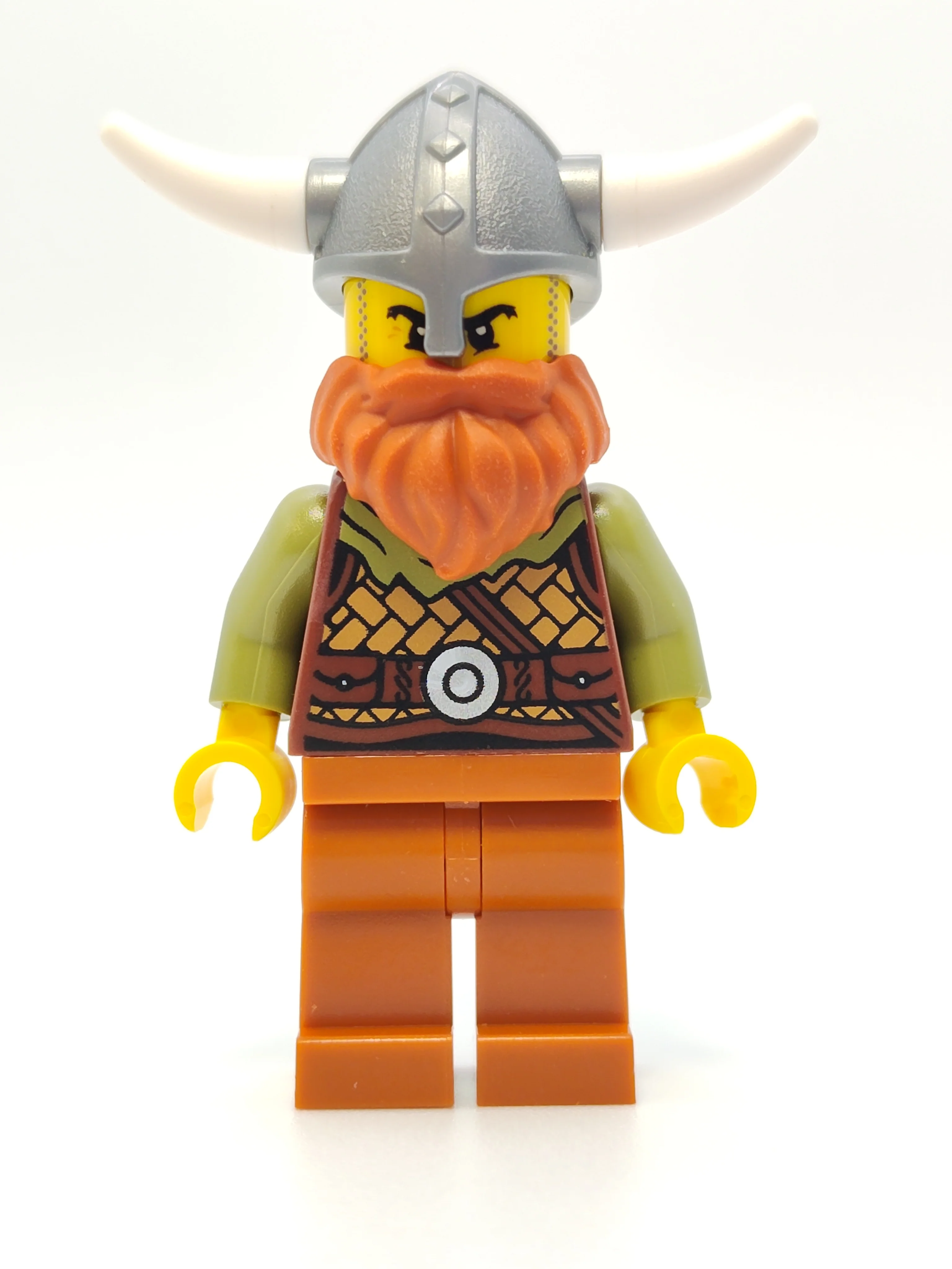 Viking Warrior - Male with Dark Orange Beard and Legs, vik038