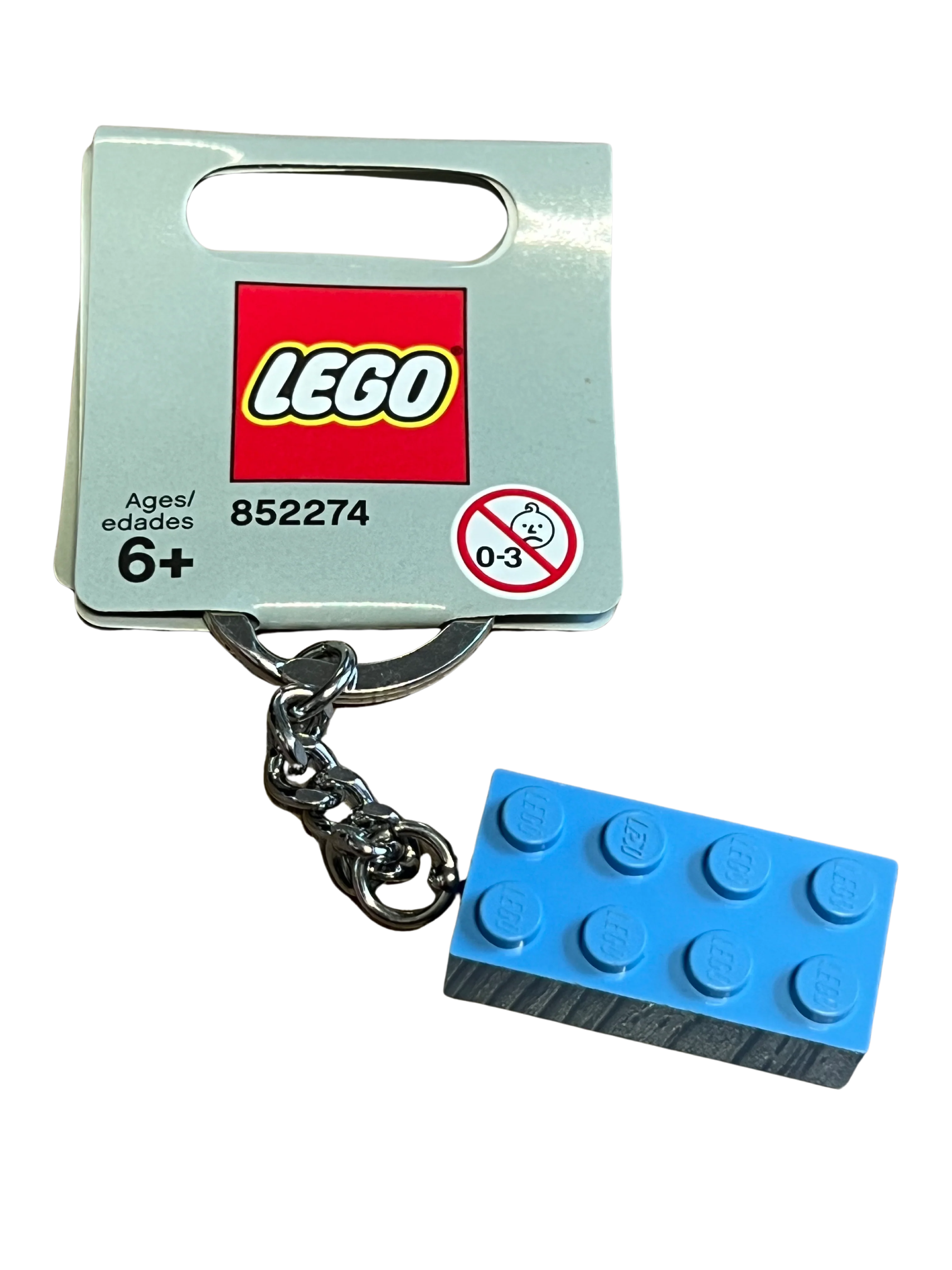 Vintage LEGO® 2x4 Brick Keychain - Image 3