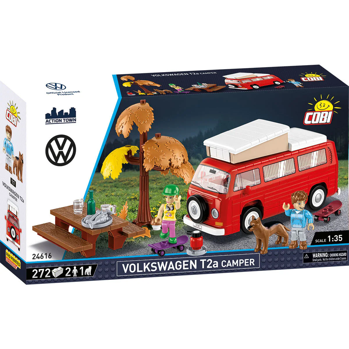 Volkswagen T2a Camper Van: COBI Set #24616