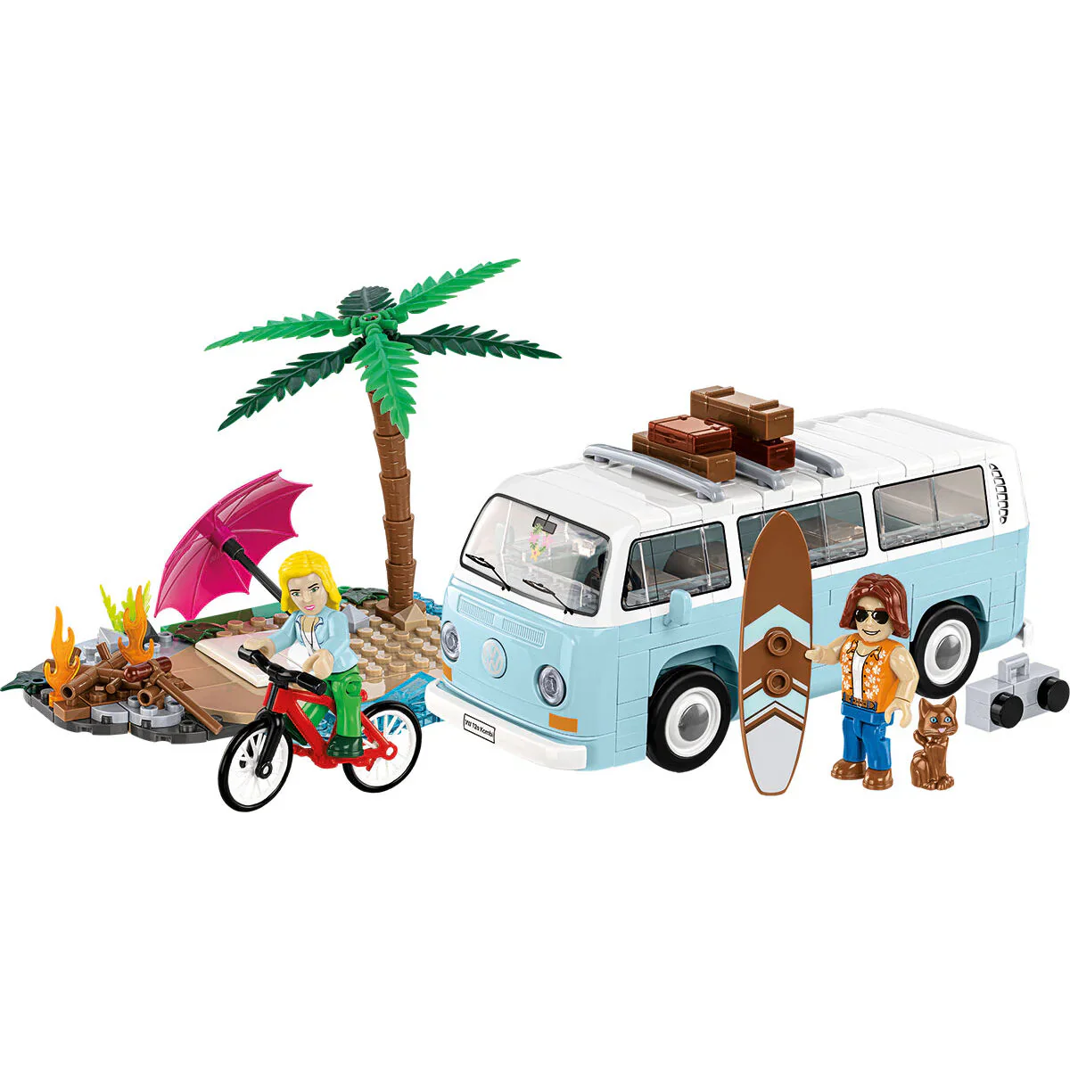 Volkswagen T2a Kombi Van: COBI Set #24617 - Image 3