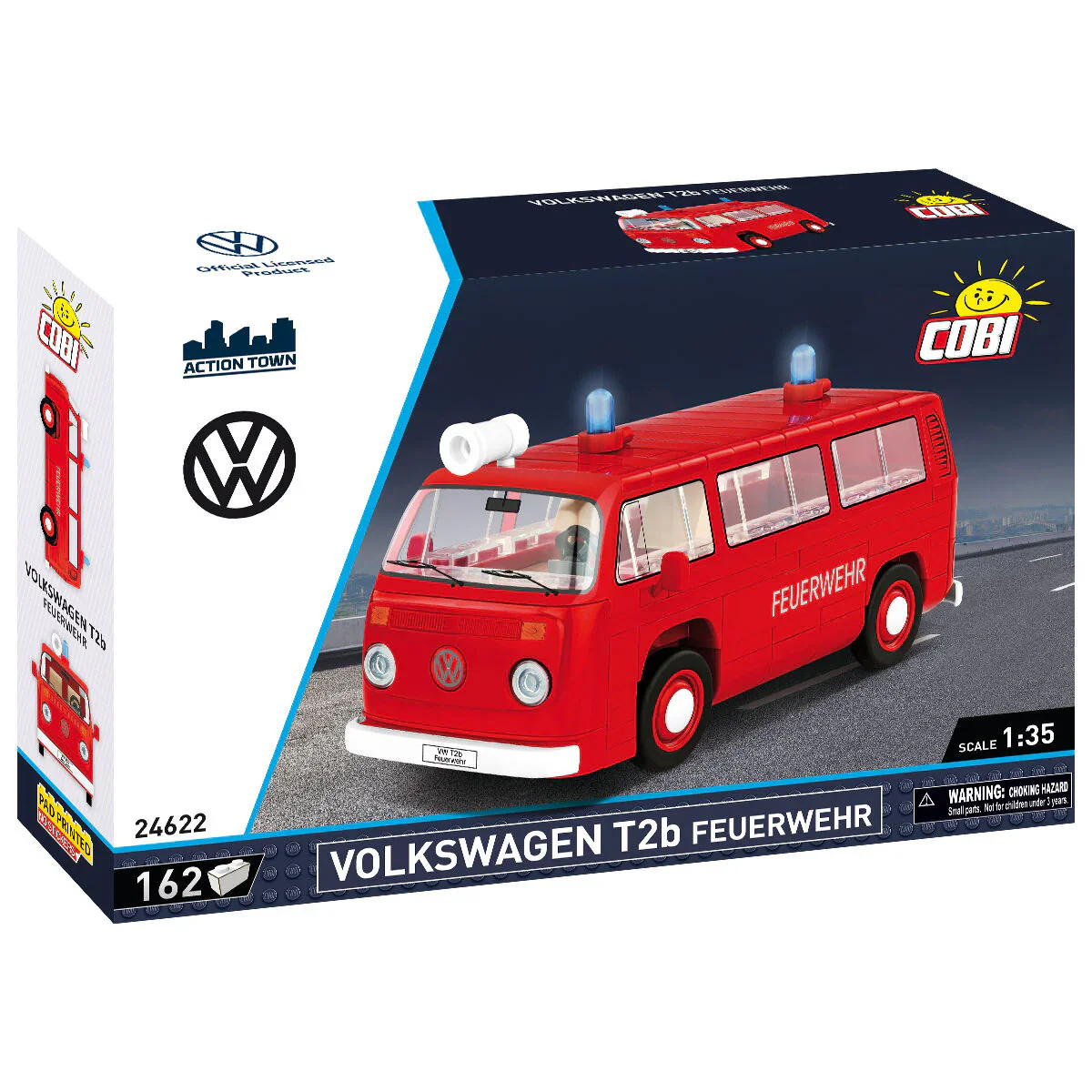 Volkswagen T2b Feuerwehr Fire Van: COBI Set #24622