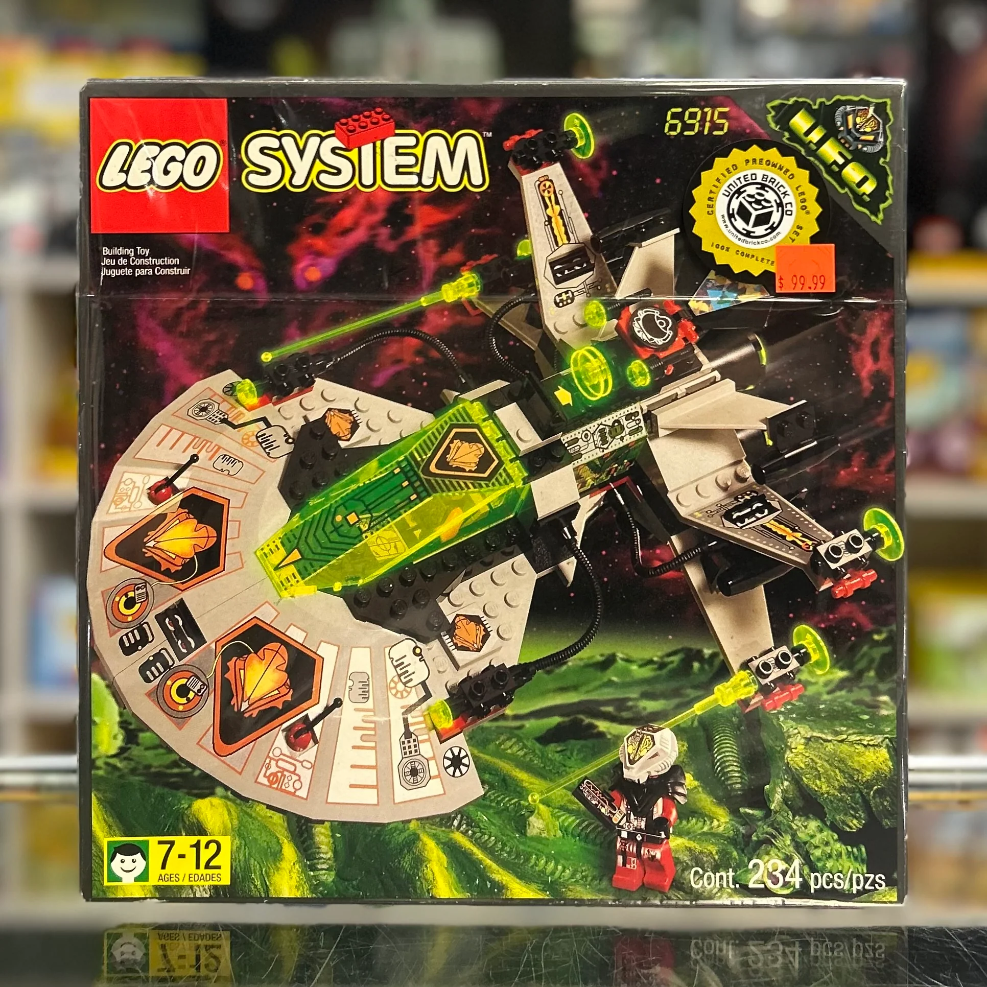 Warp Wing Fighter, 6915 - LEGO® Space Set - Image 2