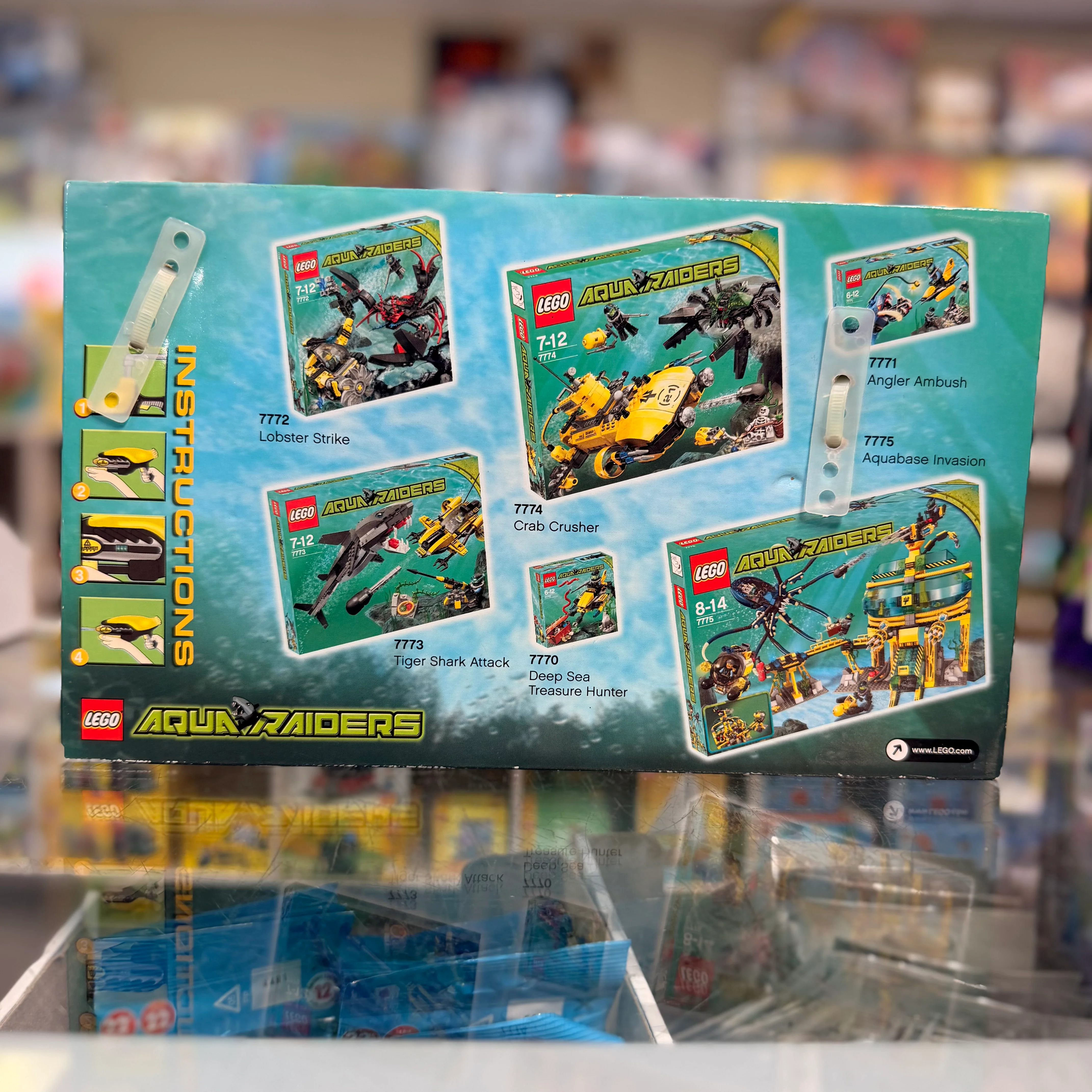 Water, Aqua Raiders Water Blaster, 851955 - LEGO® Gear - Image 2