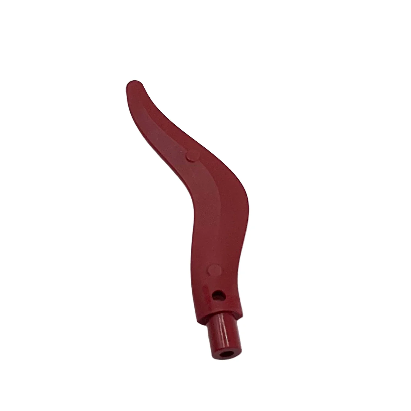 Wave Rounded Curved Single with Bar End (Flame, Sword), Part# 69858 - Image 2