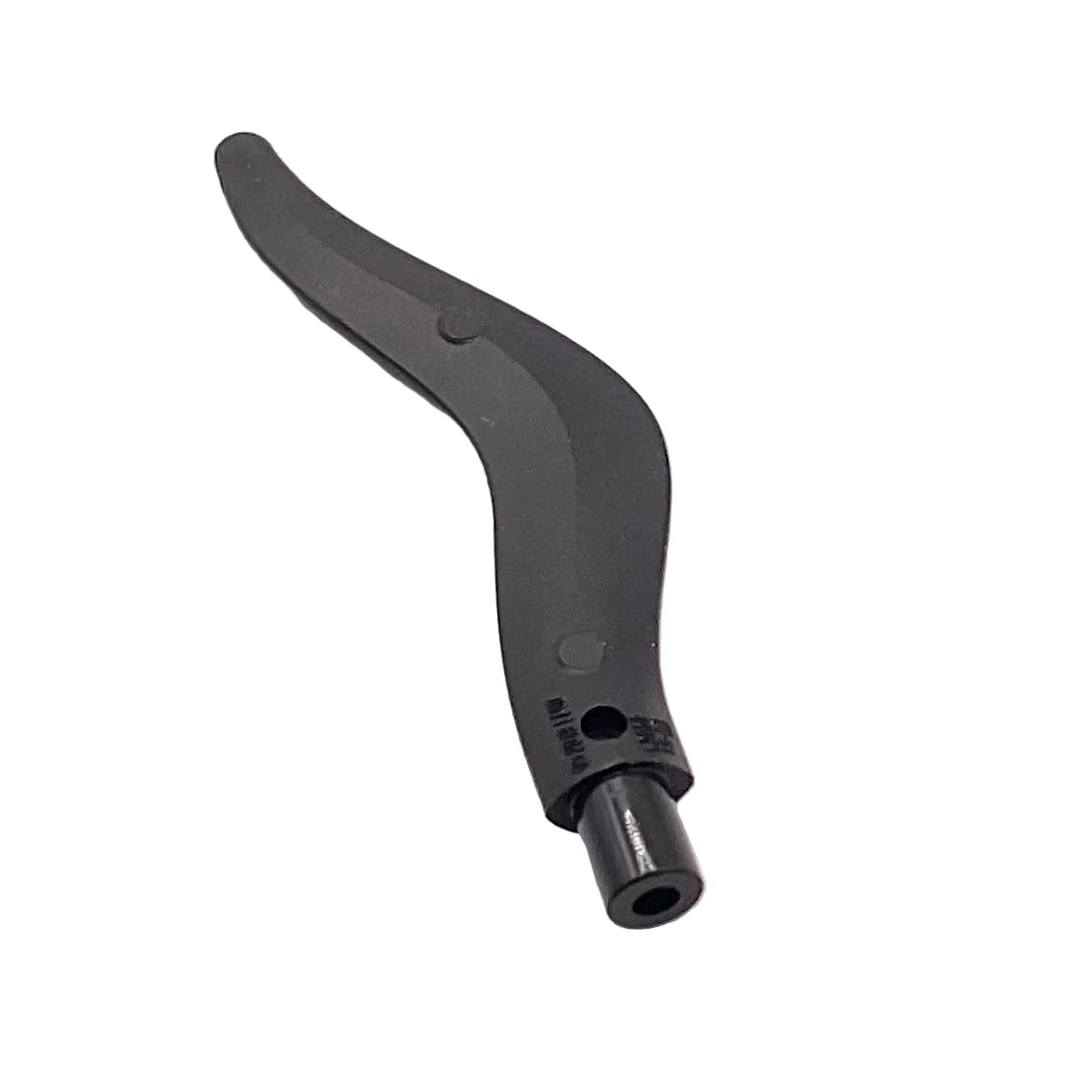 Wave Rounded Curved Single with Bar End (Flame, Sword), Part# 69858 - Image 3
