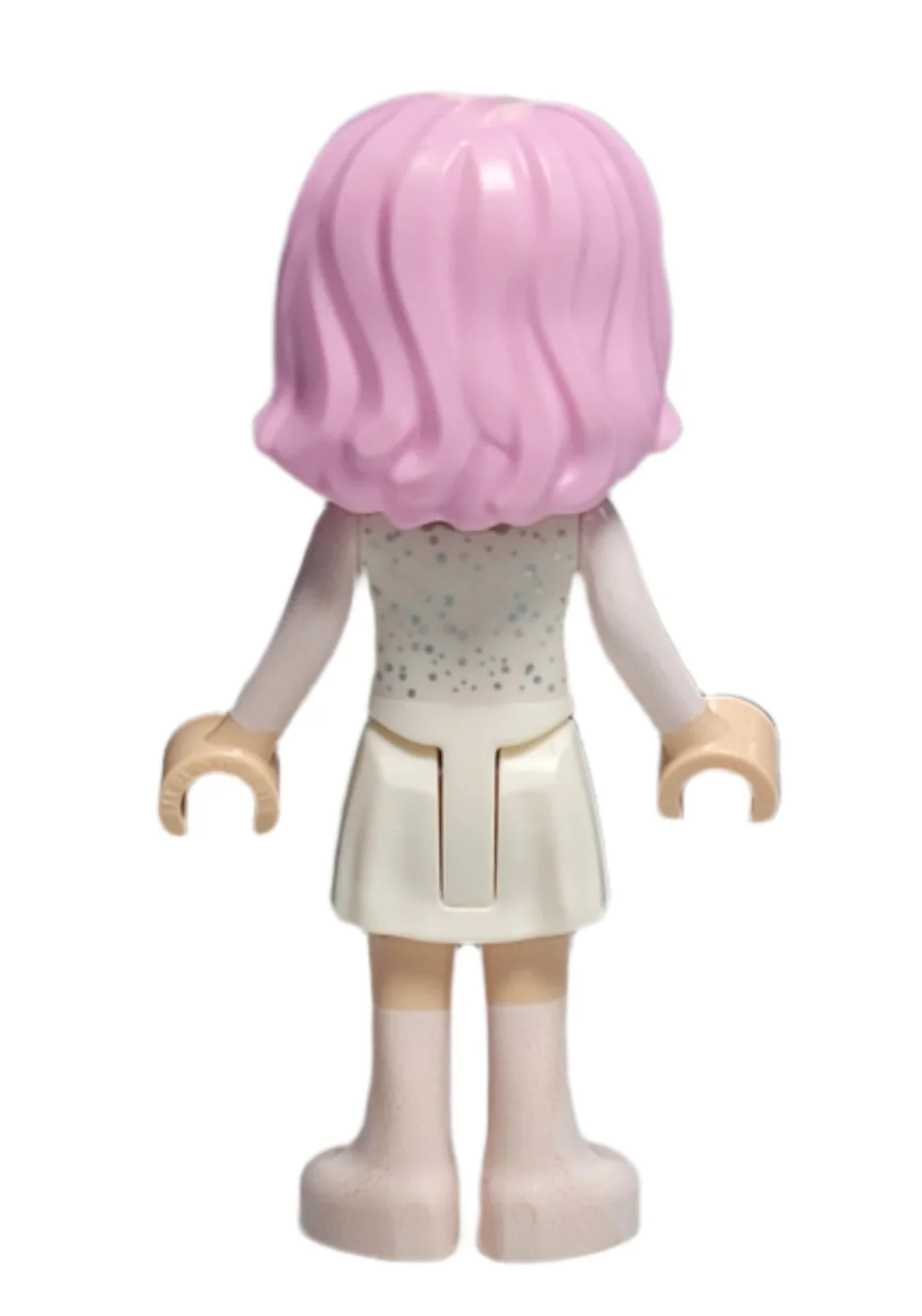 Enid Sinclair, White Sparkling Dress, wed005 - Image 2