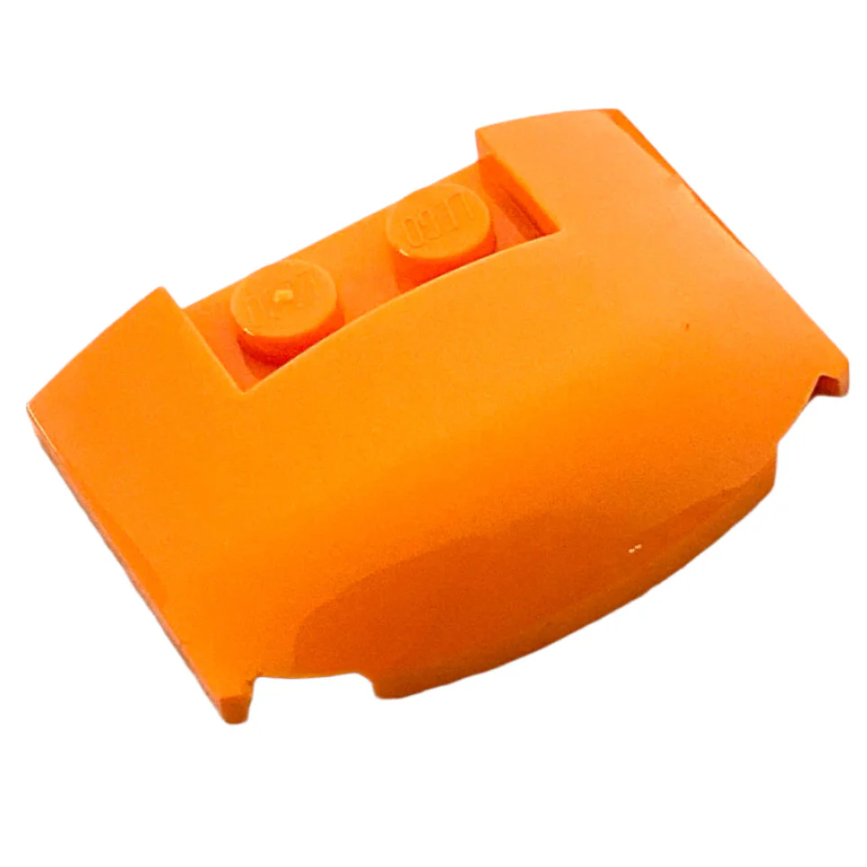 Wedge 3 x 4 x 2/3 Triple Curved, Part# 93604
