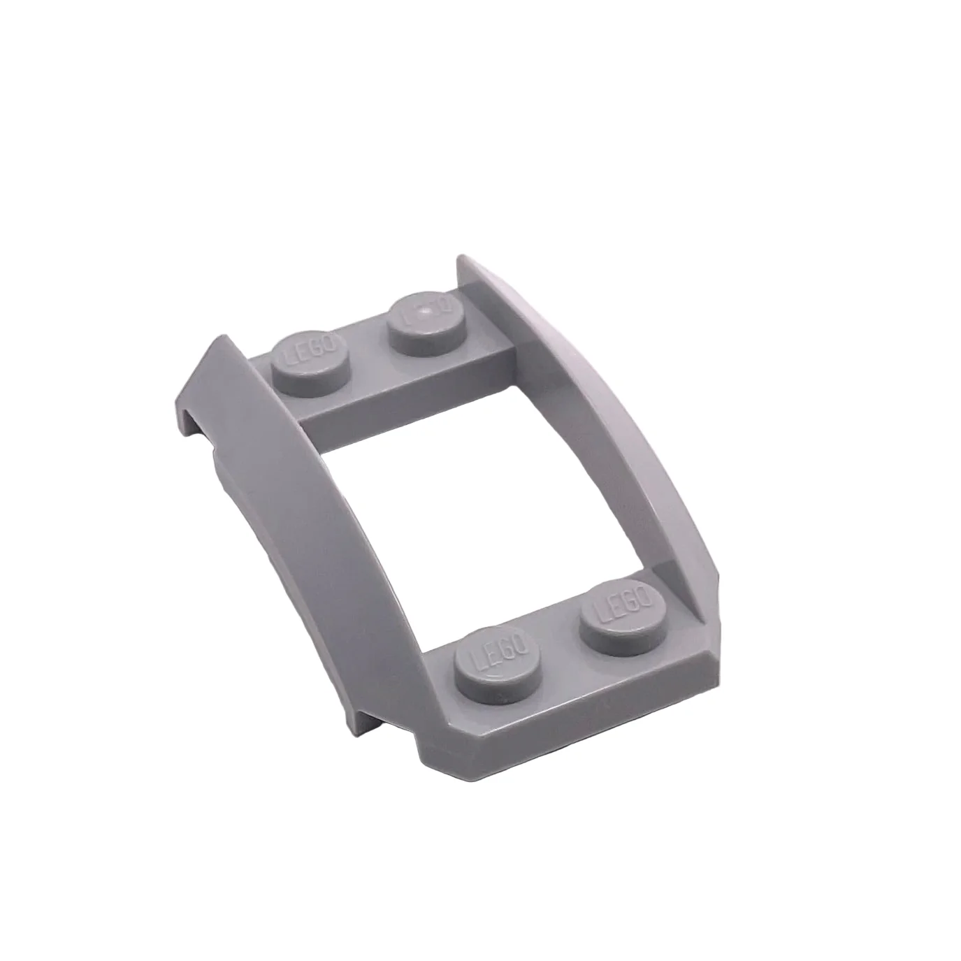 Wedge 4 x 3 Open with Cutout and 4 Studs, Part# 47755 - Image 3