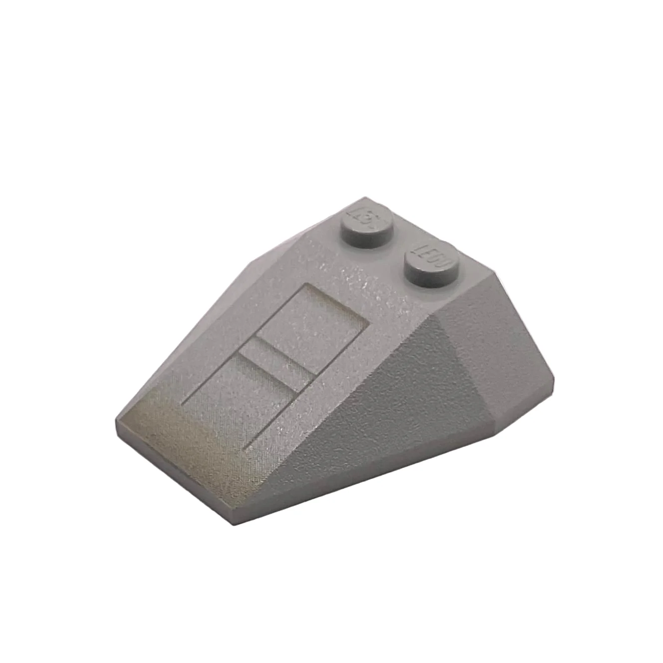 Wedge 4 x 4 Triple without Stud Notches with SW X-wing Nose Pattern, Part# 6069ps1