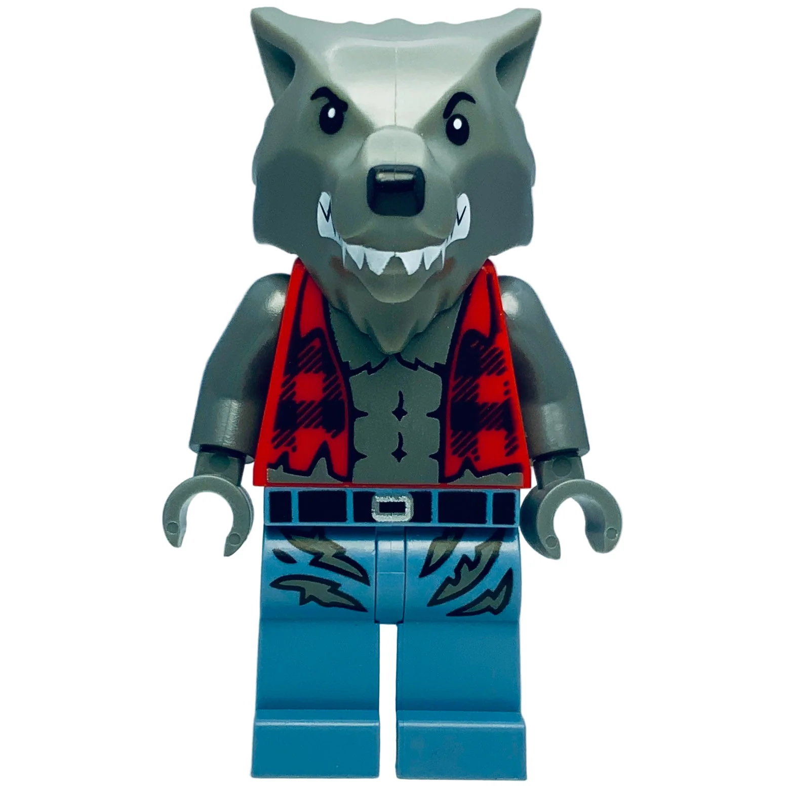 Werewolf - Torn Red Flannel Shirt, twn527