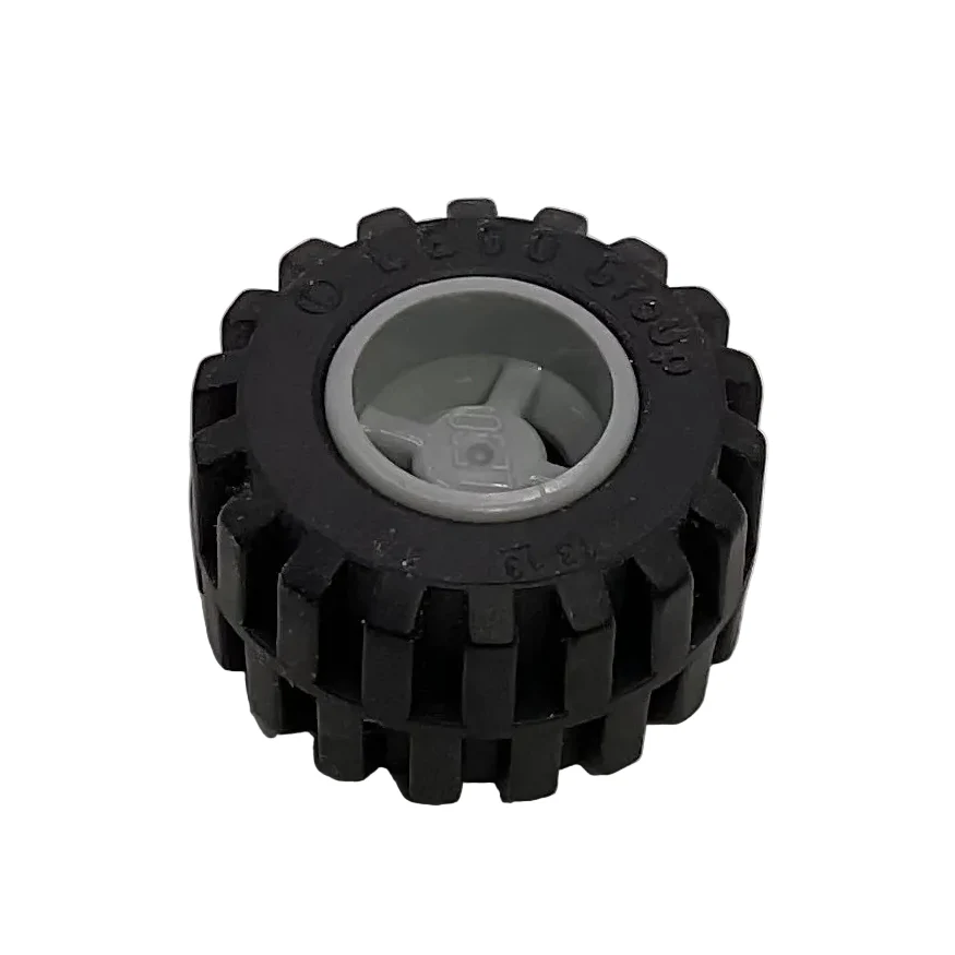 Wheel 11mm D. x 12mm and Black Tire 21mm D. x 12mm, Part# 6014bc05