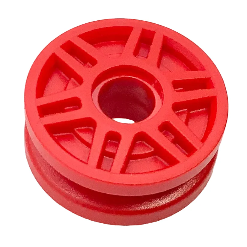 Wheel 18mm D. x 8mm with Fake Bolts and Deep Spokes with Inner Ring, Part# 13971 - Image 4