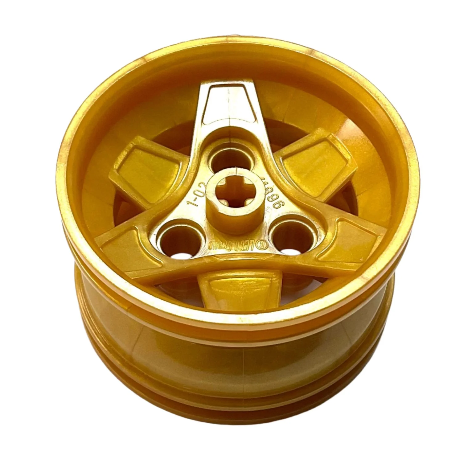 Wheel 43.2mm D. x 26mm Technic Racing Small, 3 Pin Holes, Part# 41896 - Image 6