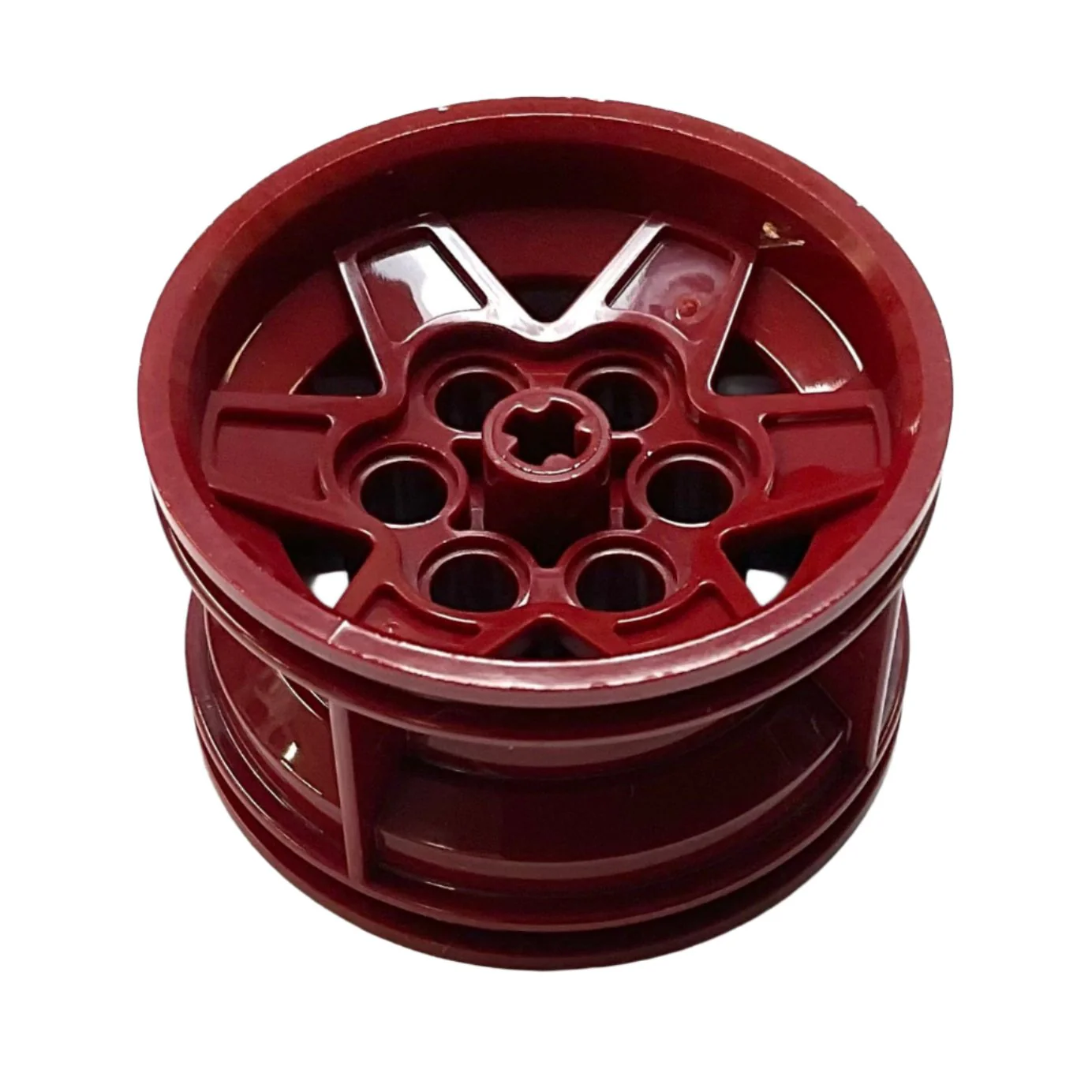 Wheel 43.2mm D. x 26mm Technic Racing Small, 6 Pin Holes, Part# 56908 - Image 6