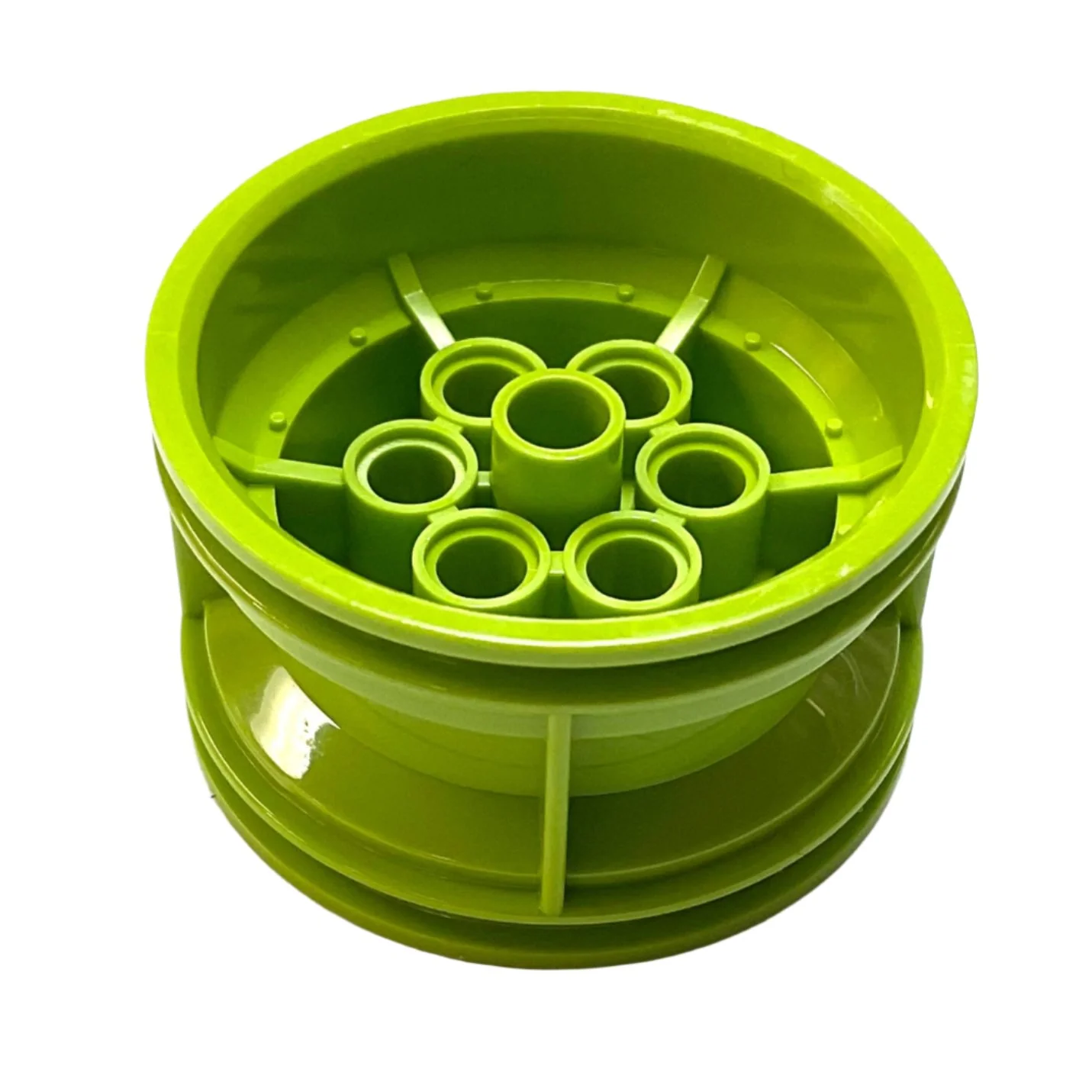 Wheel 43.2mm D. x 26mm Technic Racing Small, 6 Pin Holes, Part# 56908 - Image 7