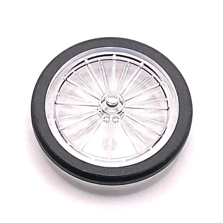 Wheel Bicycle with Molded Black Hard Rubber Tire Pattern, Part# 92851pb01