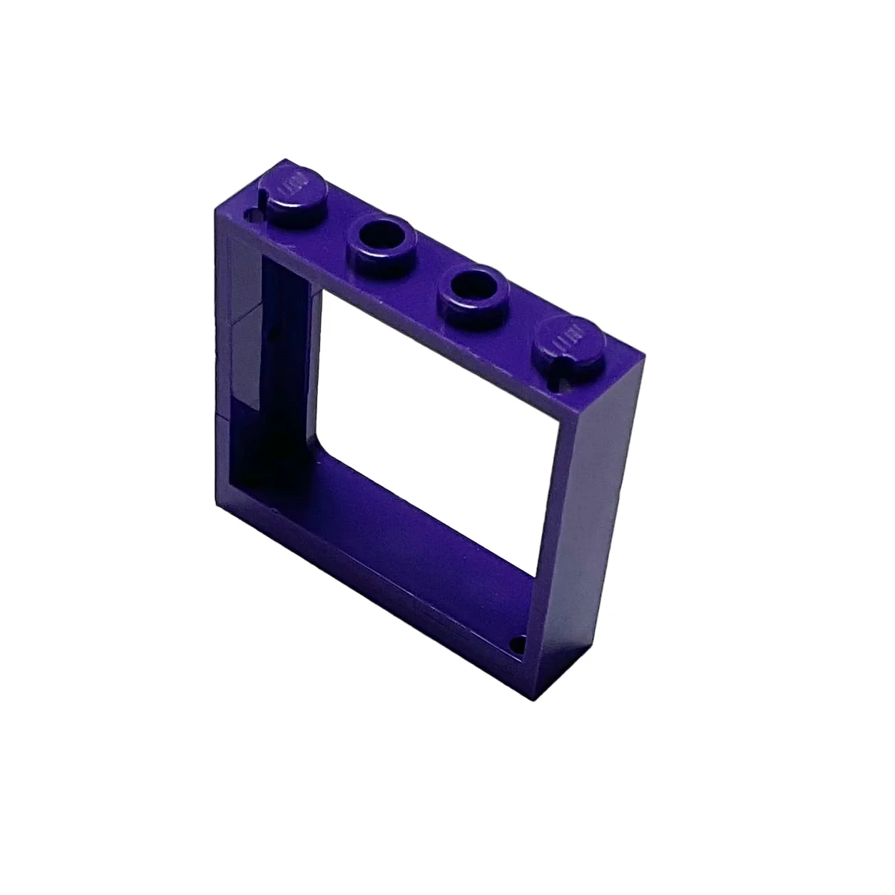Window 1 x 4 x 3 Train - 2 Hollow Studs and 2 Solid Studs, Part# 6556 - Image 2