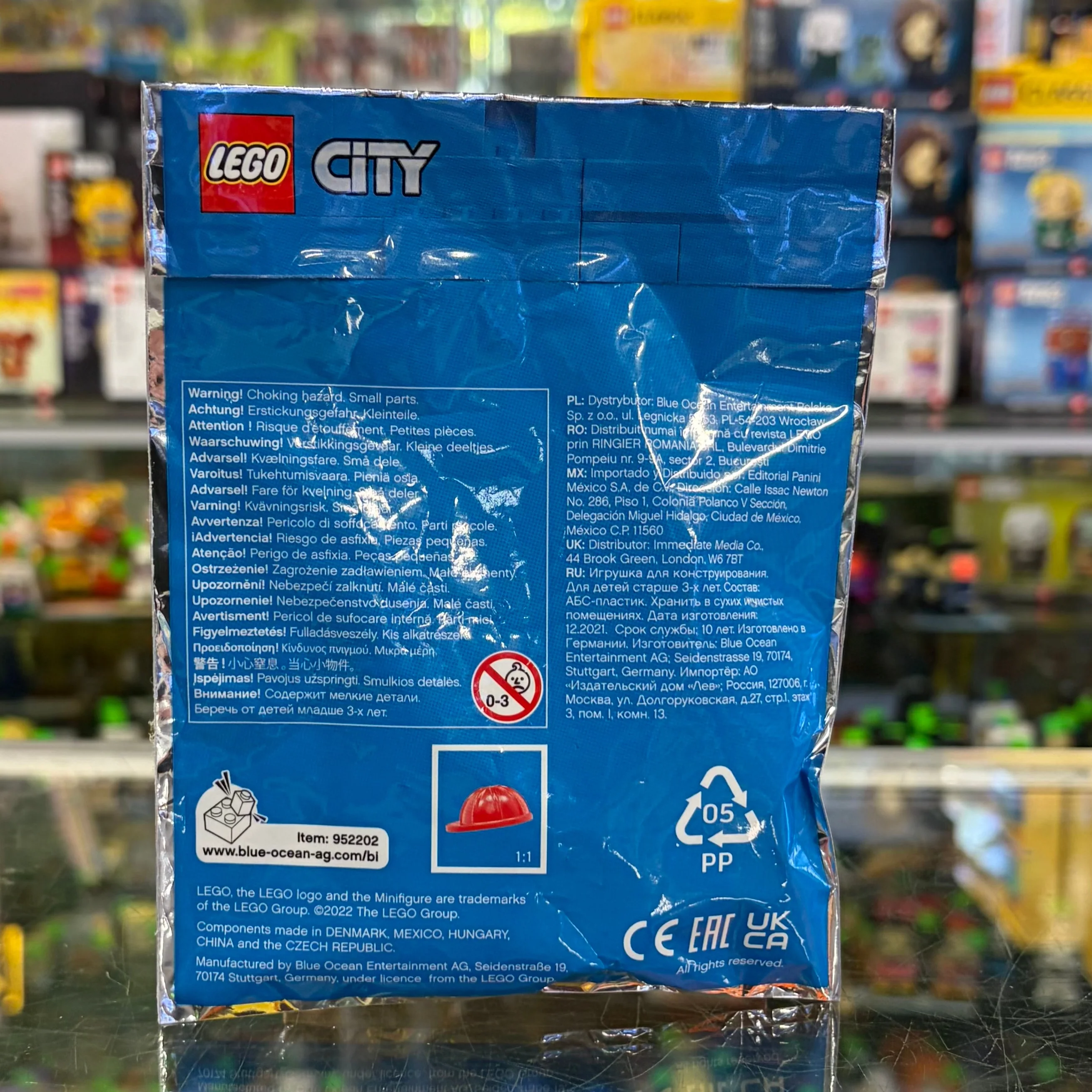 Workman and Auger foil pack, 952202 - LEGO® City Set - Image 2
