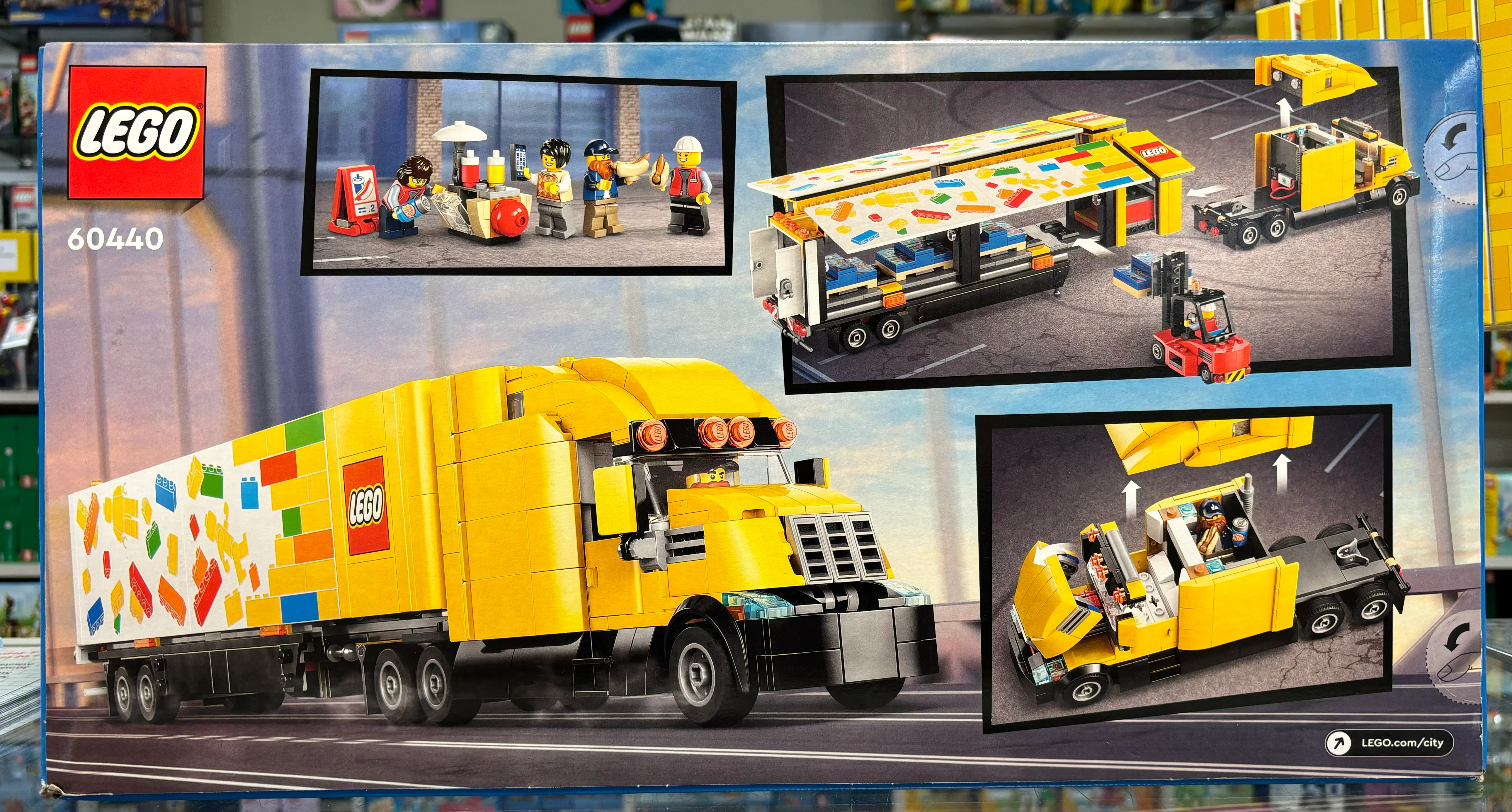Yellow Delivery Truck, 60440 - LEGO® City Set - Image 2